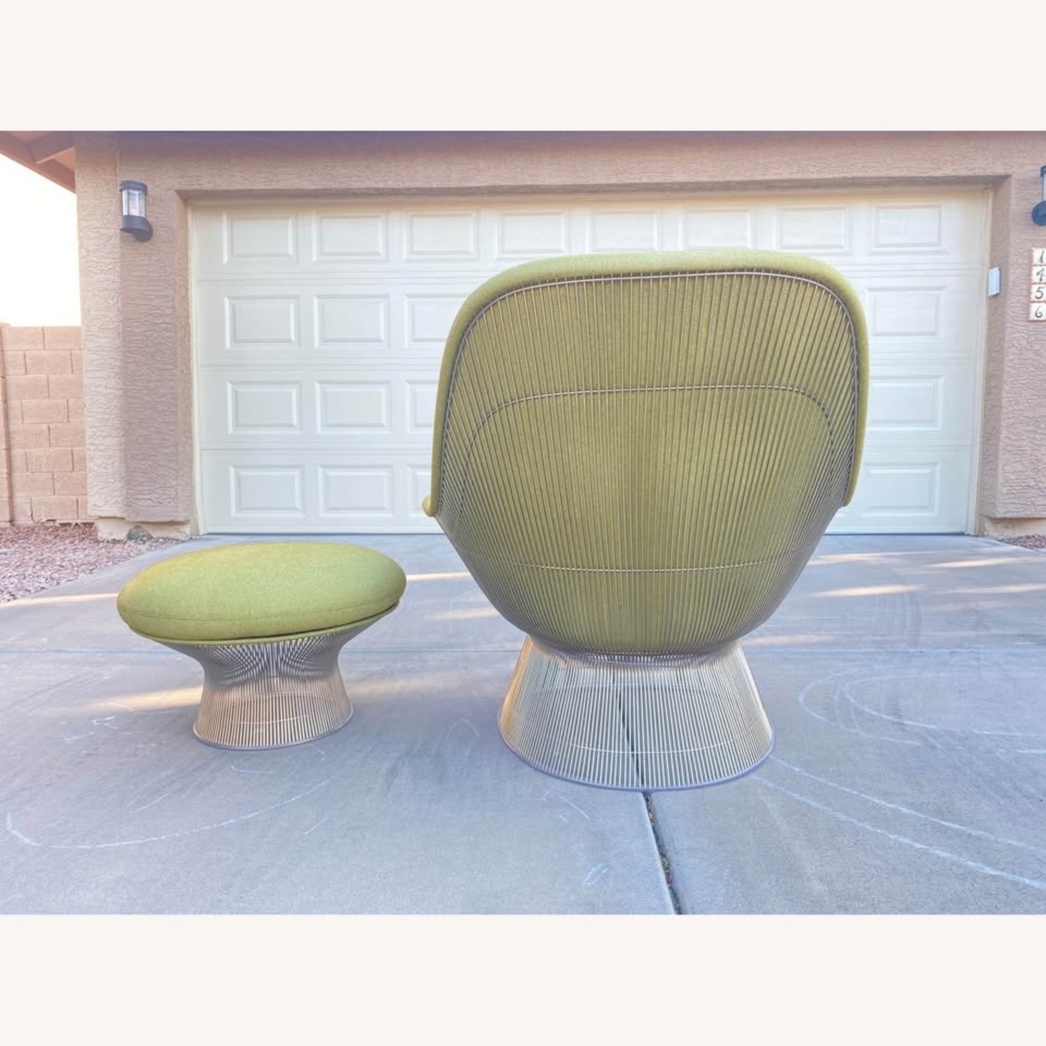 Authentic Warren Platner for Knoll Chair & Ottoman - image-3