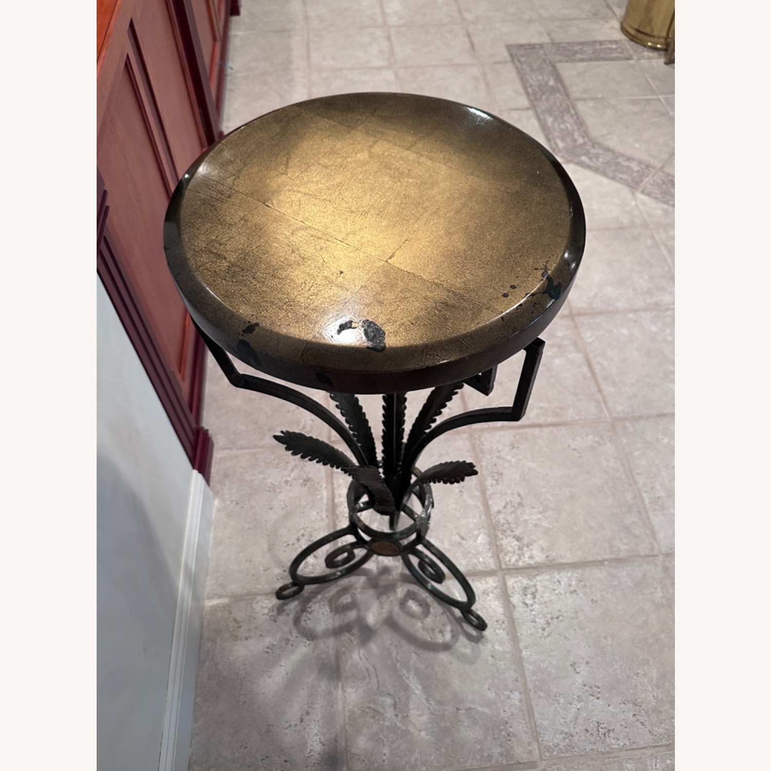 Greek-style Plant Stands with Plants - image-6