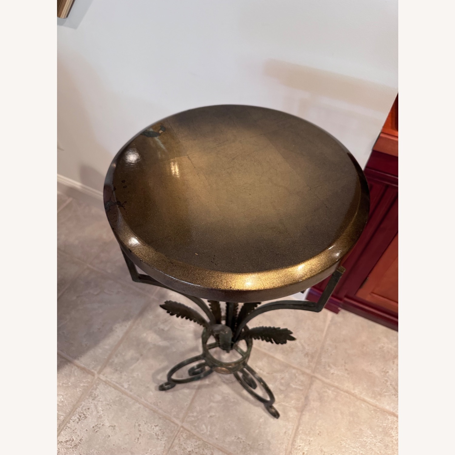 Greek-style Plant Stands with Plants - image-7