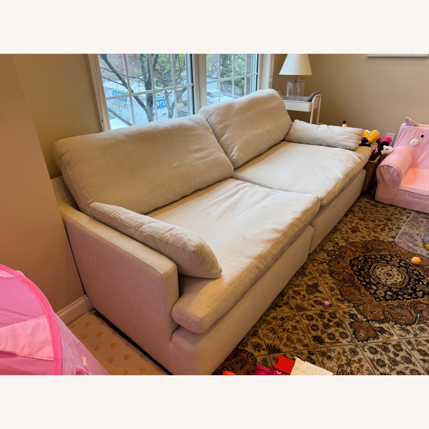 Ashley Furniture Elyza Modular Linen Sofa - image-2