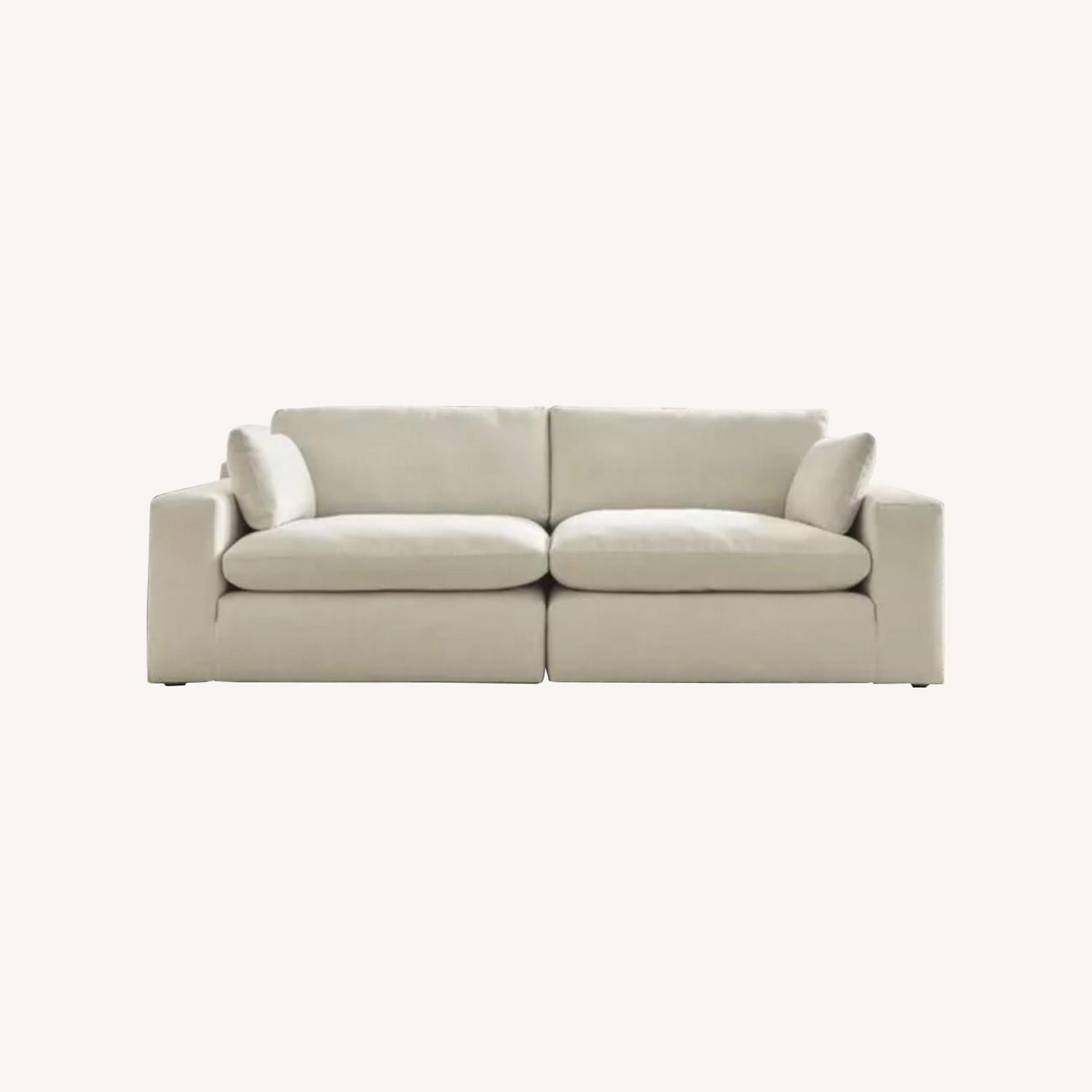 Ashley Furniture Elyza Modular Linen Sofa - image-0