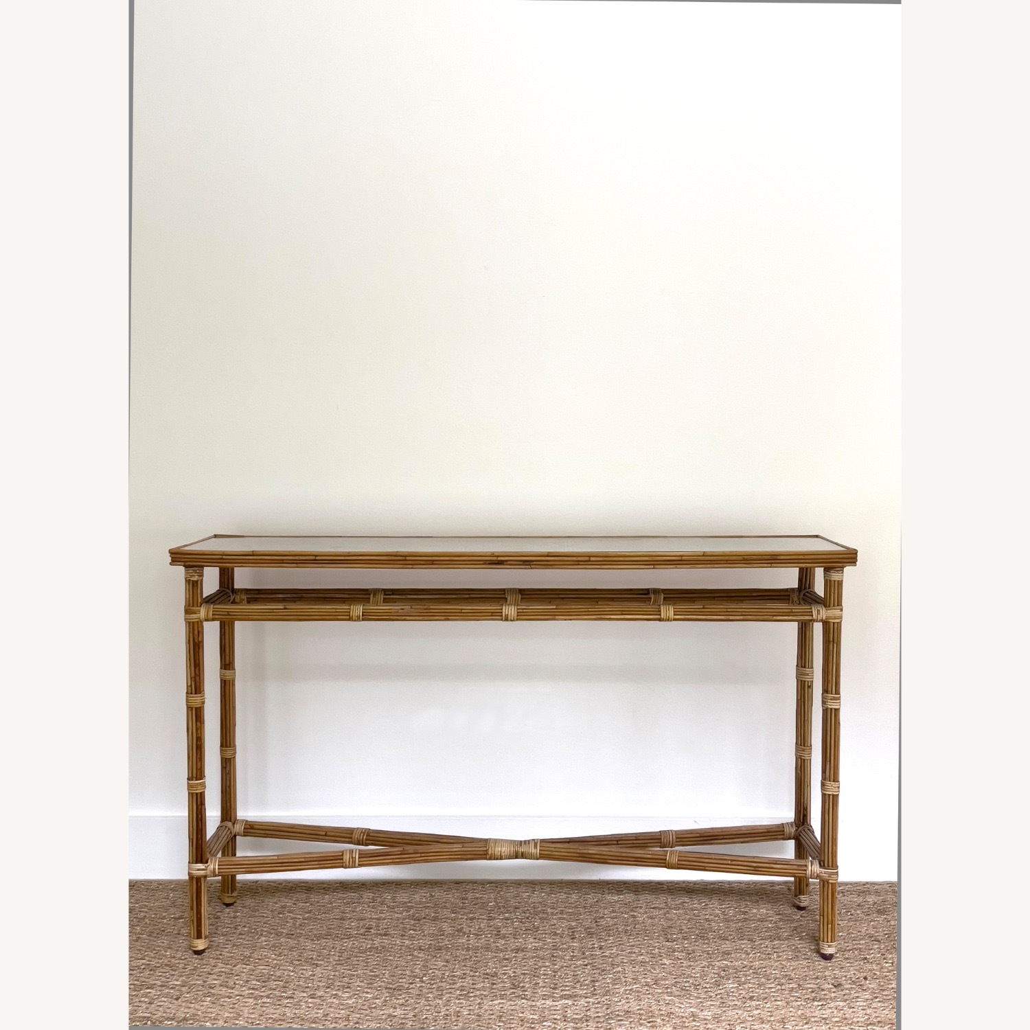 Silang Bamboo Console Table - image-1