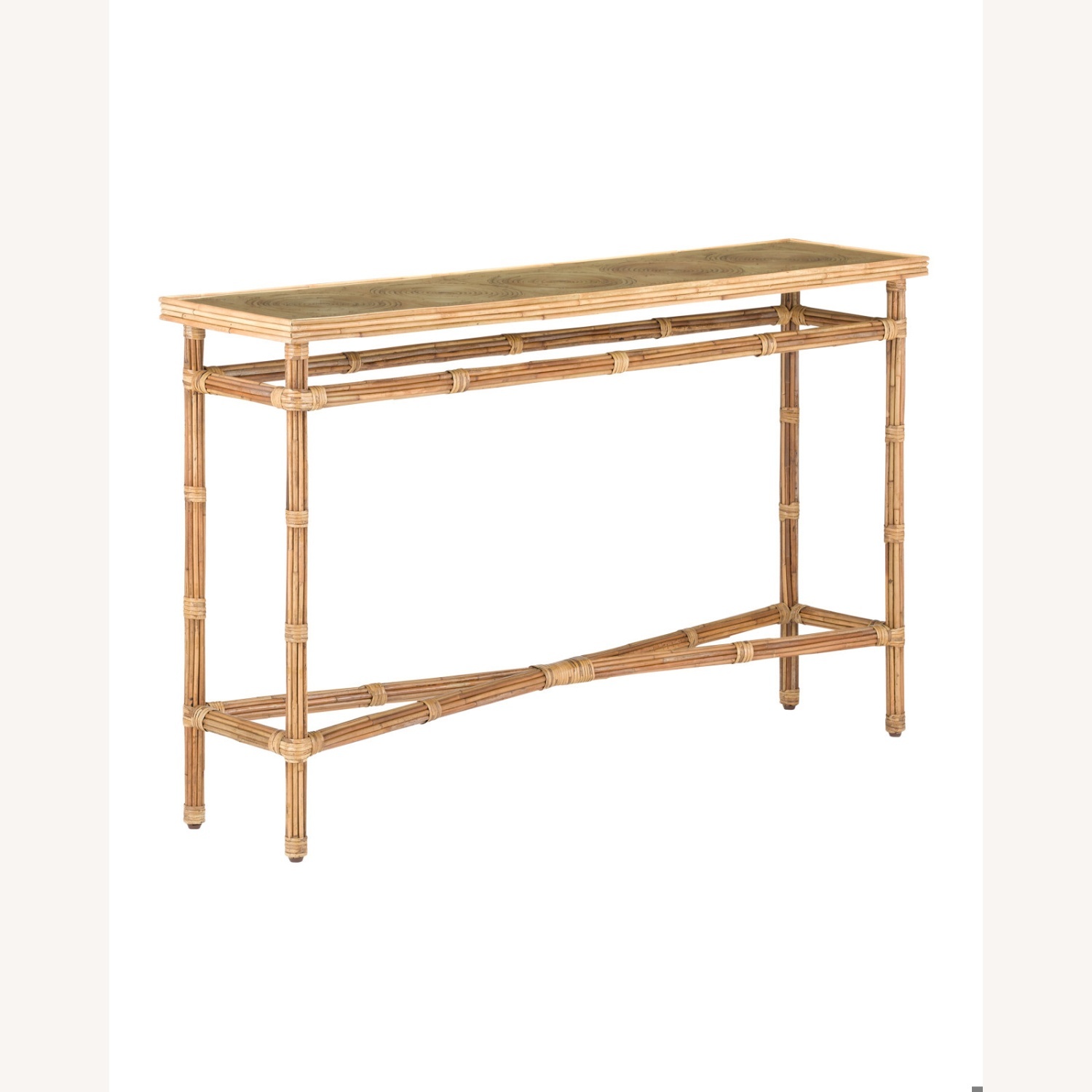 Silang Bamboo Console Table - image-4