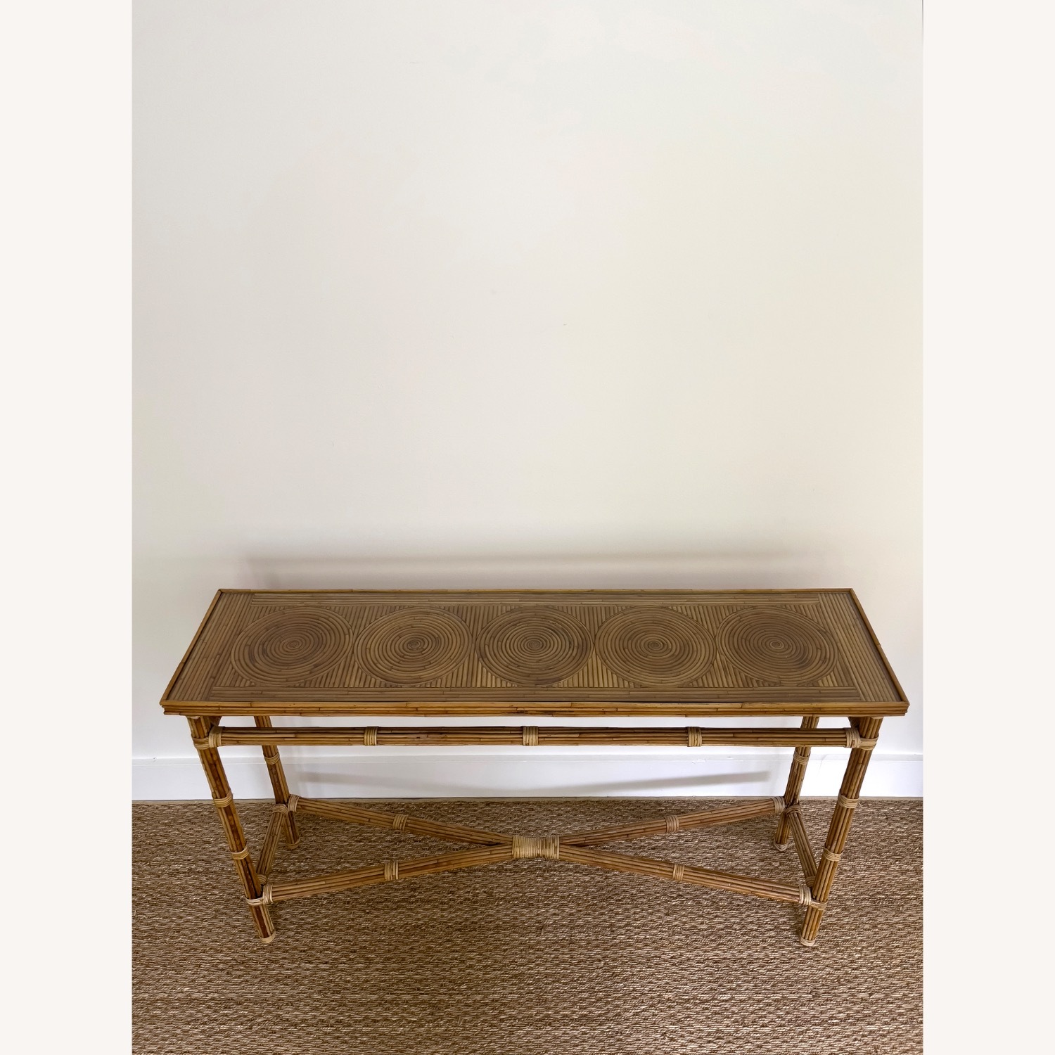Silang Bamboo Console Table - image-2