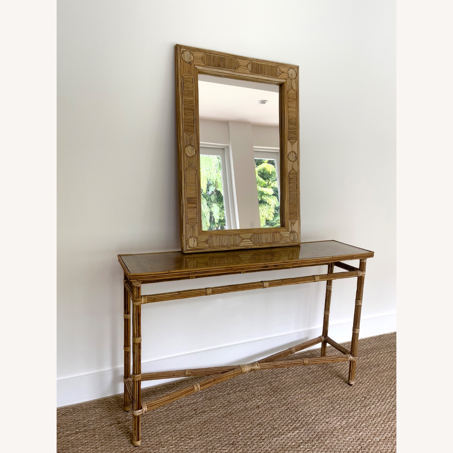 Silang Bamboo Console Table - image-3