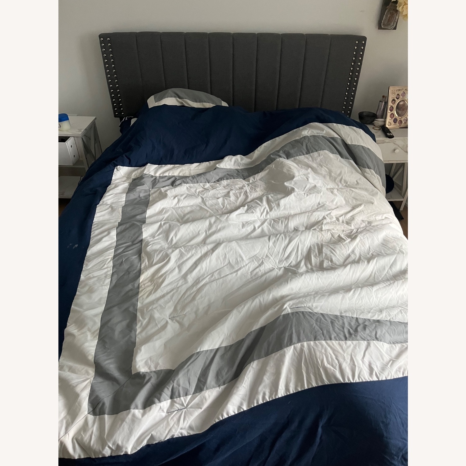 Montijo Upholstered Bed Frame with Storage Drawers - image-3