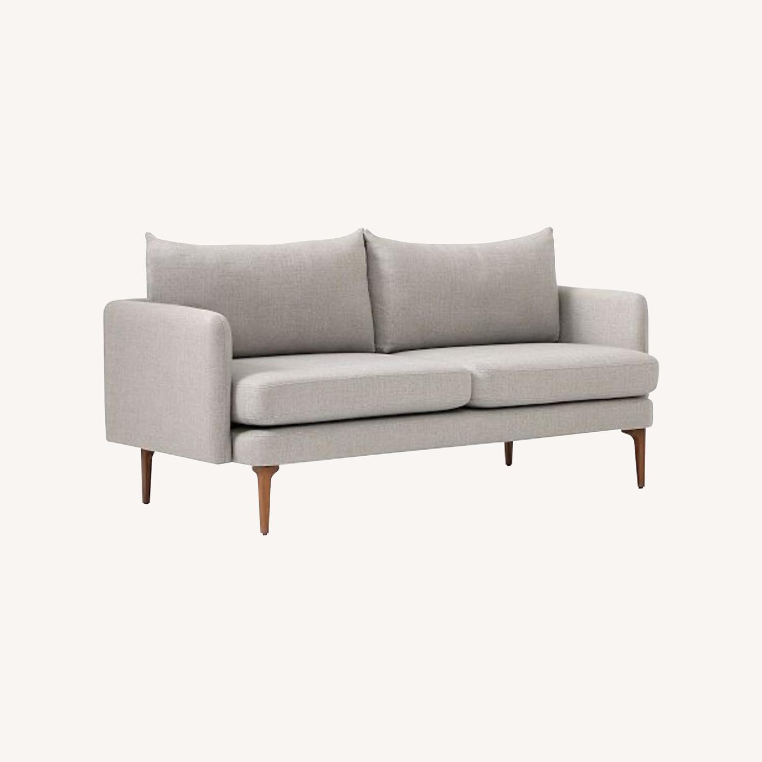 West Elm Auburn Sofa (70") Light Grey - image-0