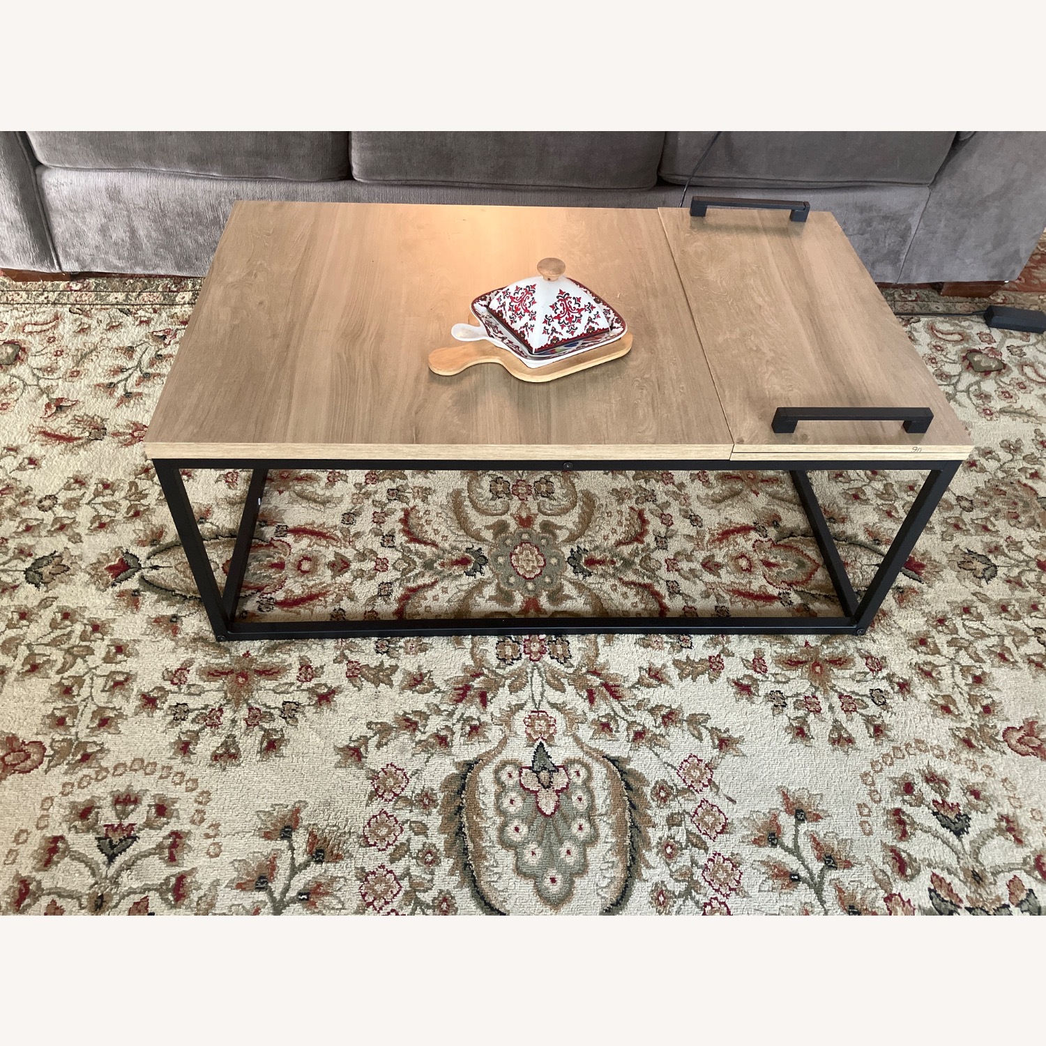 Light Wood Coffee Table - image-2
