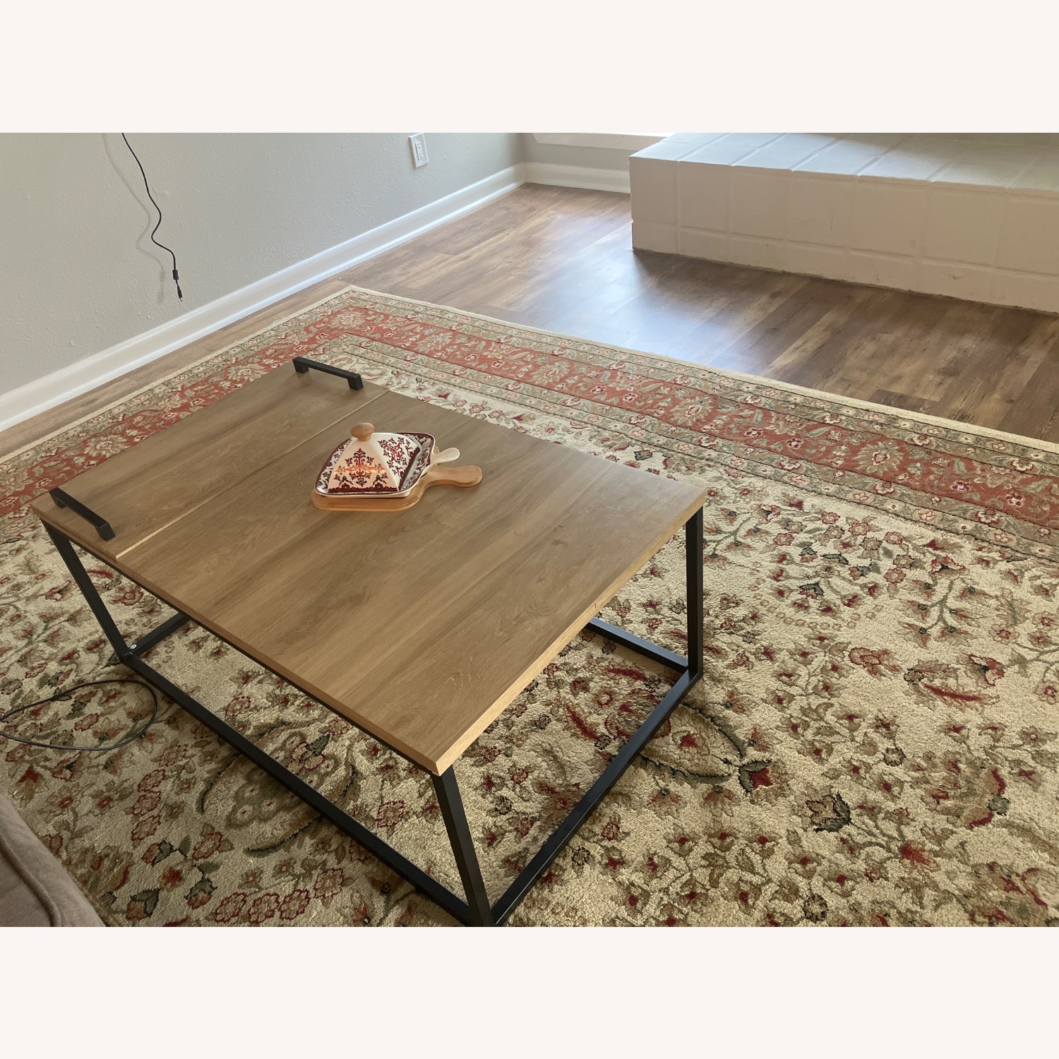Light Wood Coffee Table - image-1