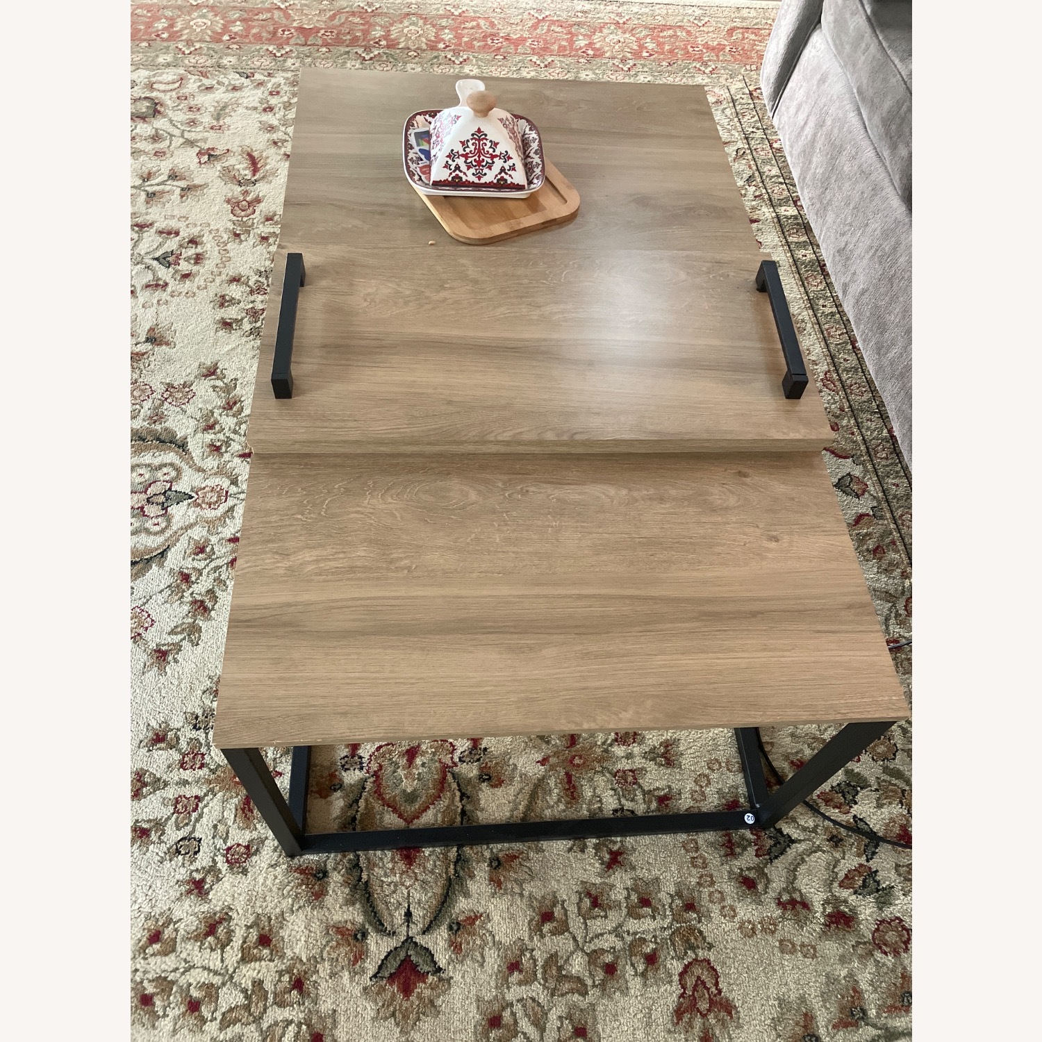 Light Wood Coffee Table - image-4