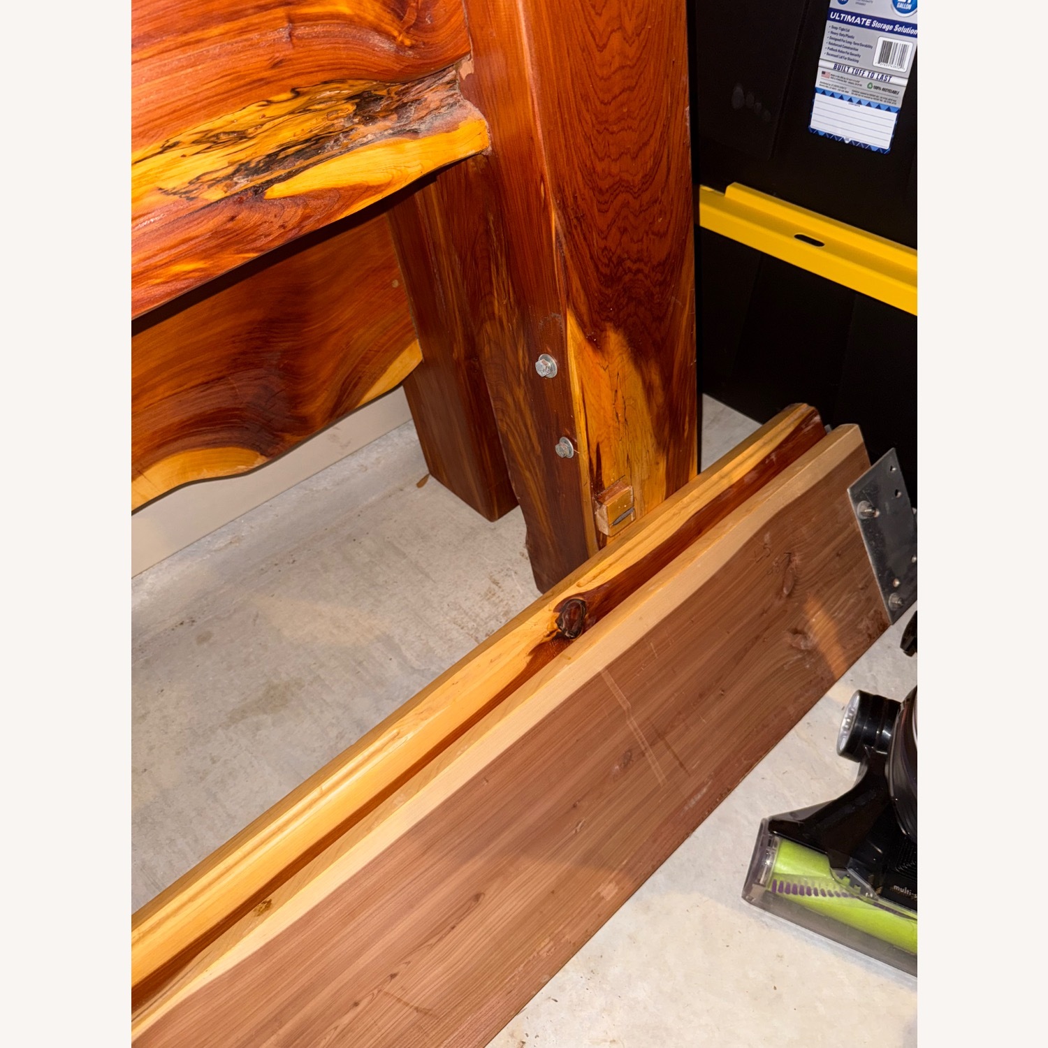 Solid Wood Queen Size Bed Frame - image-2