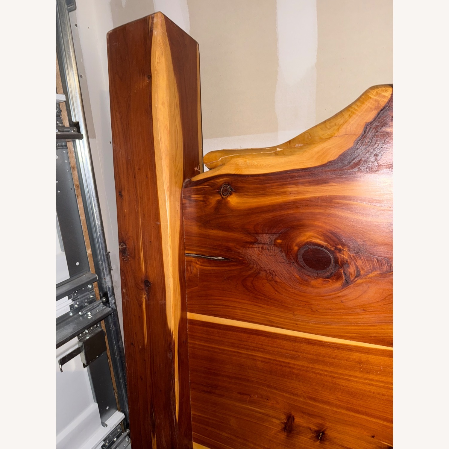 Solid Wood Queen Size Bed Frame - image-4