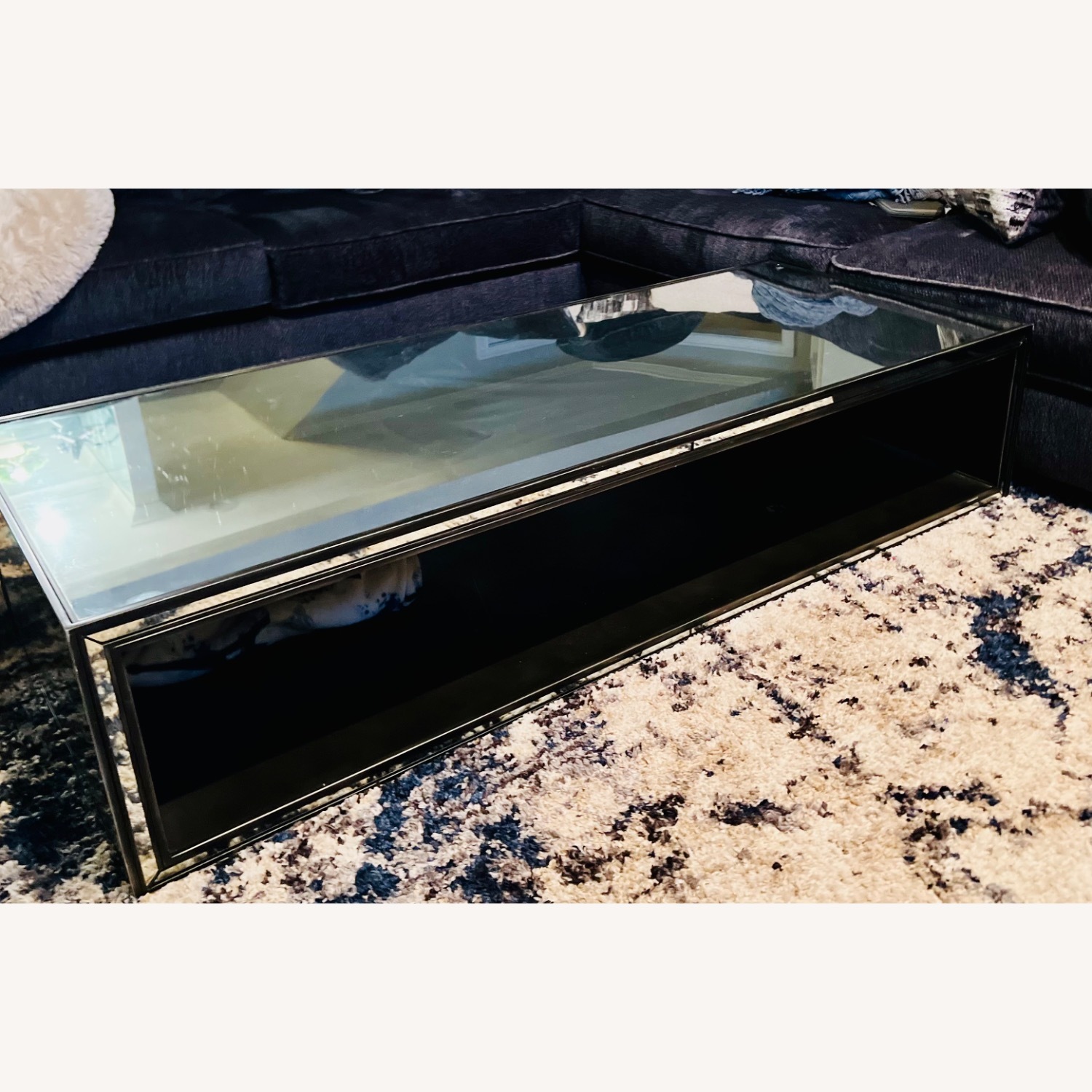 72" Strand Mirrored Coffee Table - image-3