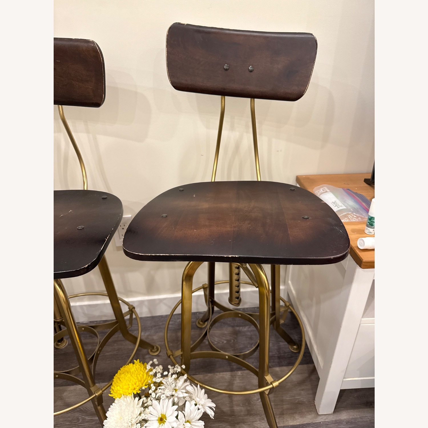 Restoration Hardware 1940s Vintage Toledo Bar Chair - image-1