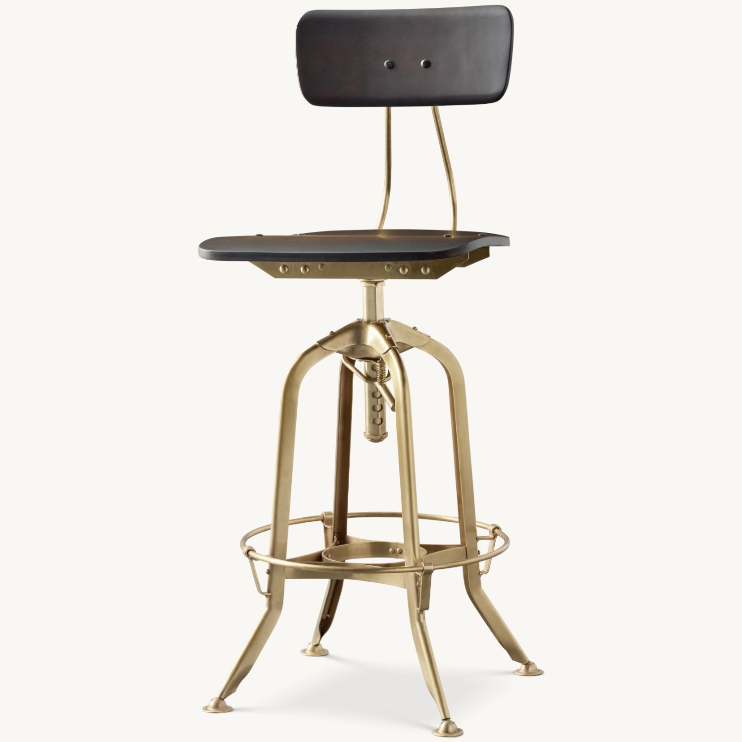 Restoration Hardware 1940s Vintage Toledo Bar Chair - image-0