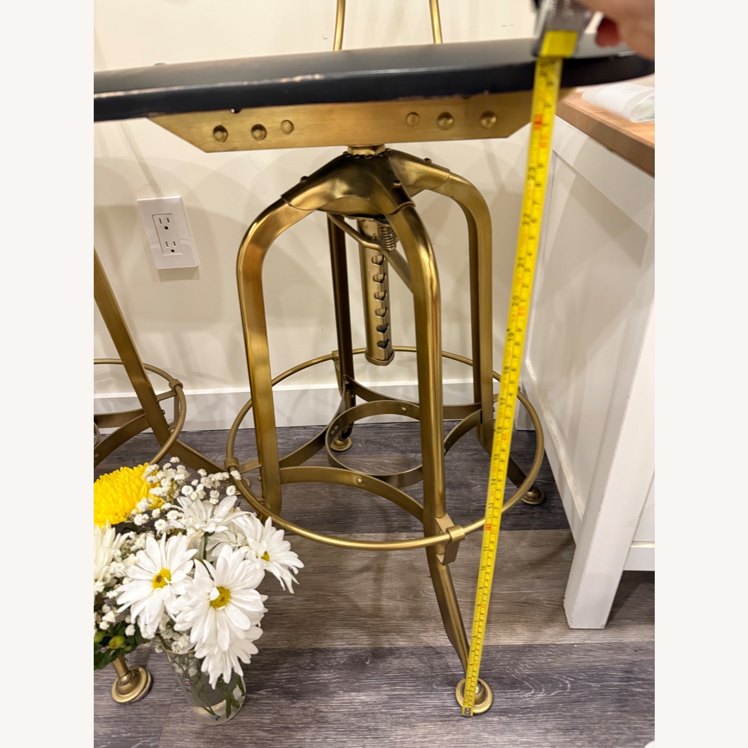 Restoration Hardware 1940s Vintage Toledo Bar Chair - image-4