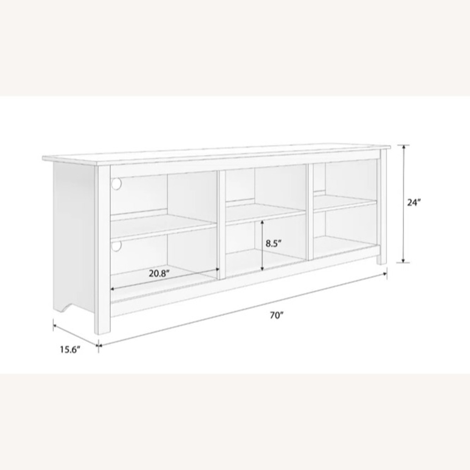 Inniss TV Stand for TVs up to 78" - image-3