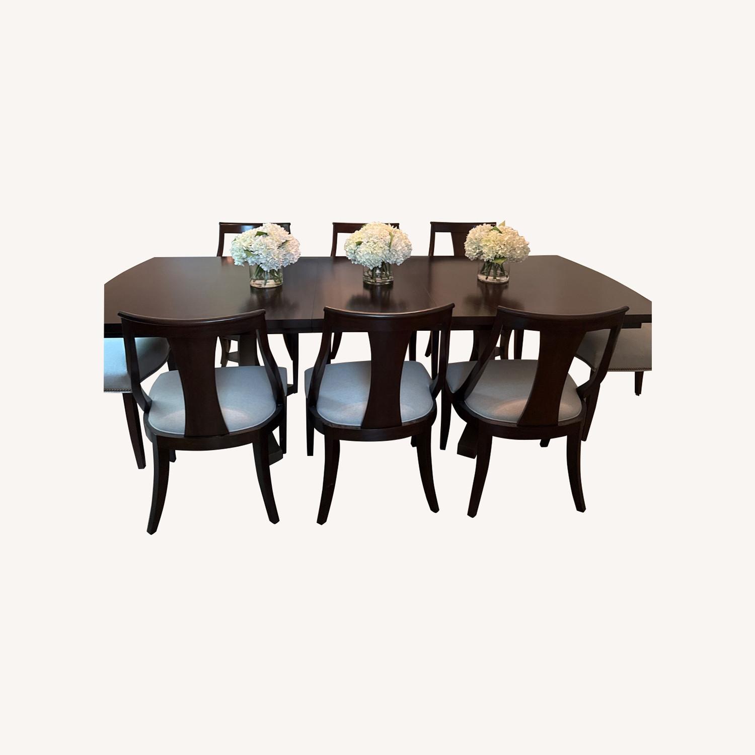 Ethan Allen Dining Table and Chairs - image-0
