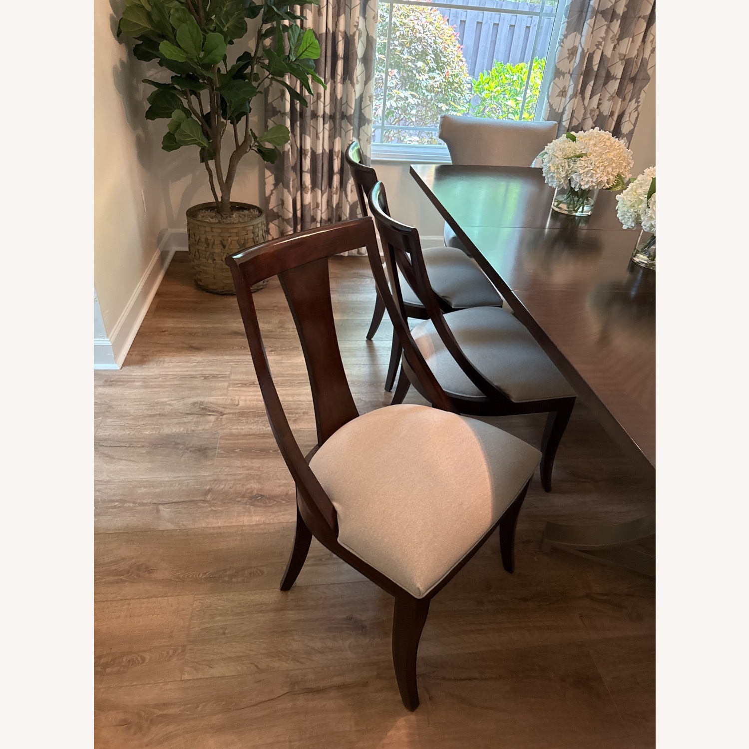 Ethan Allen Dining Table and Chairs - image-5