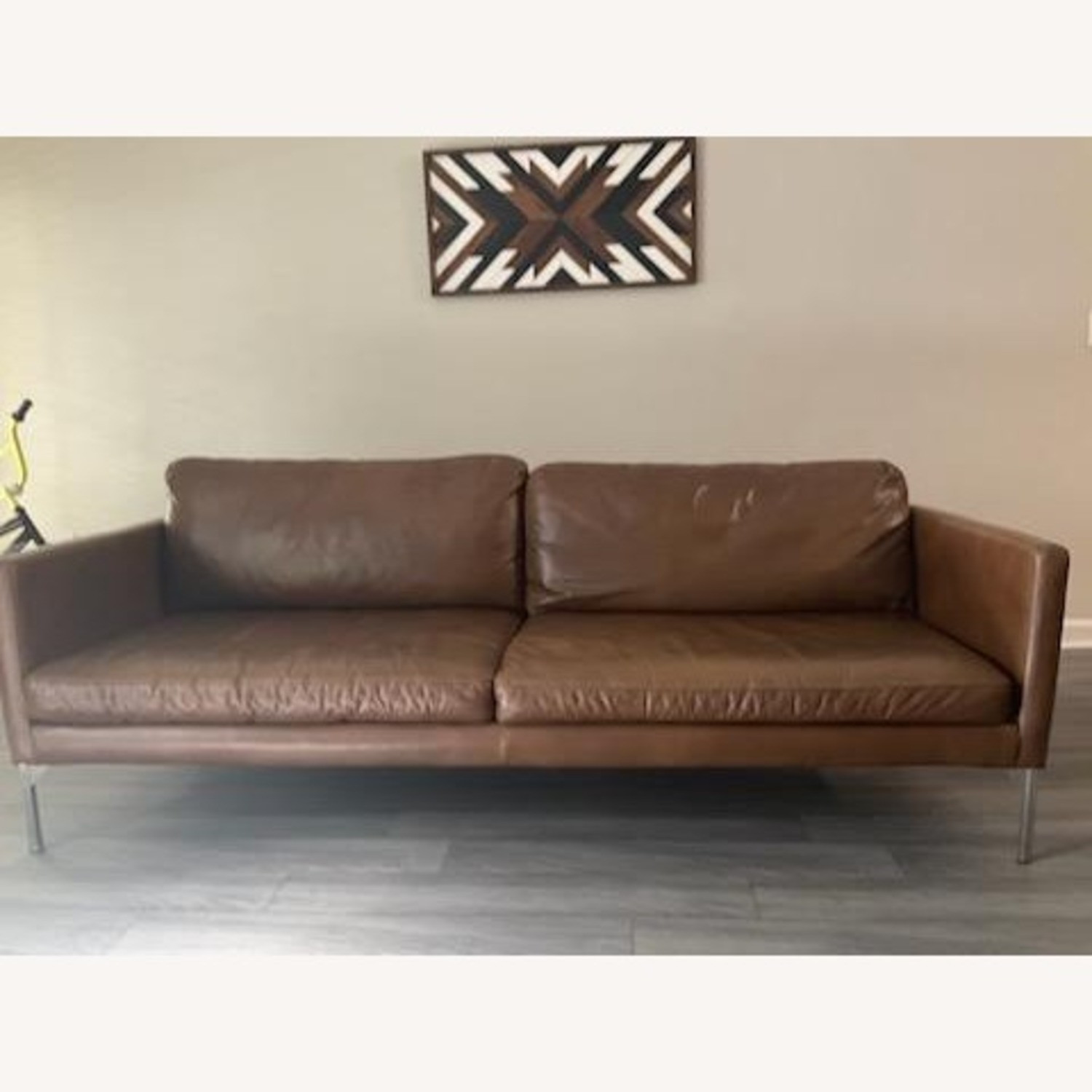 Article Echo Oxford Tan Leather Sofa - image-1