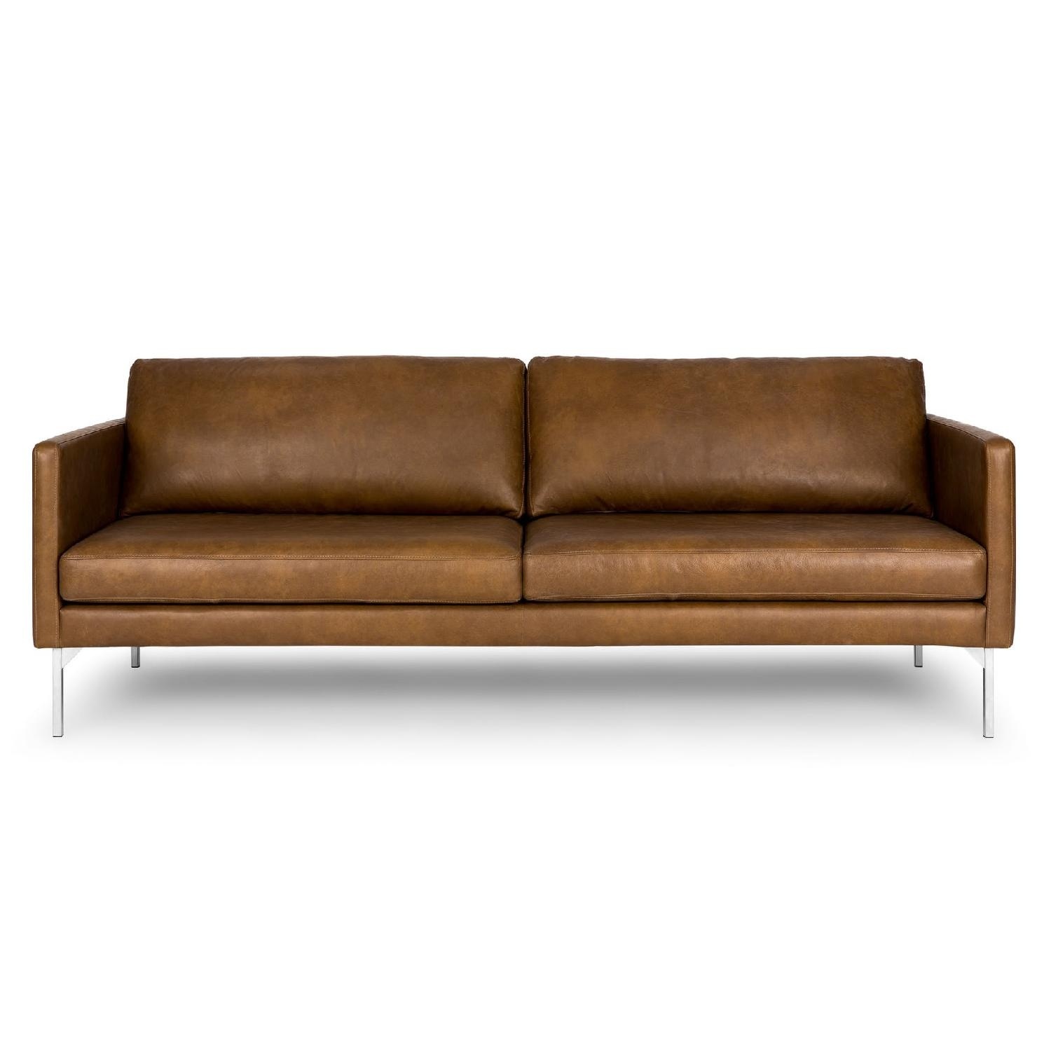 Article Echo Oxford Tan Leather Sofa - image-5