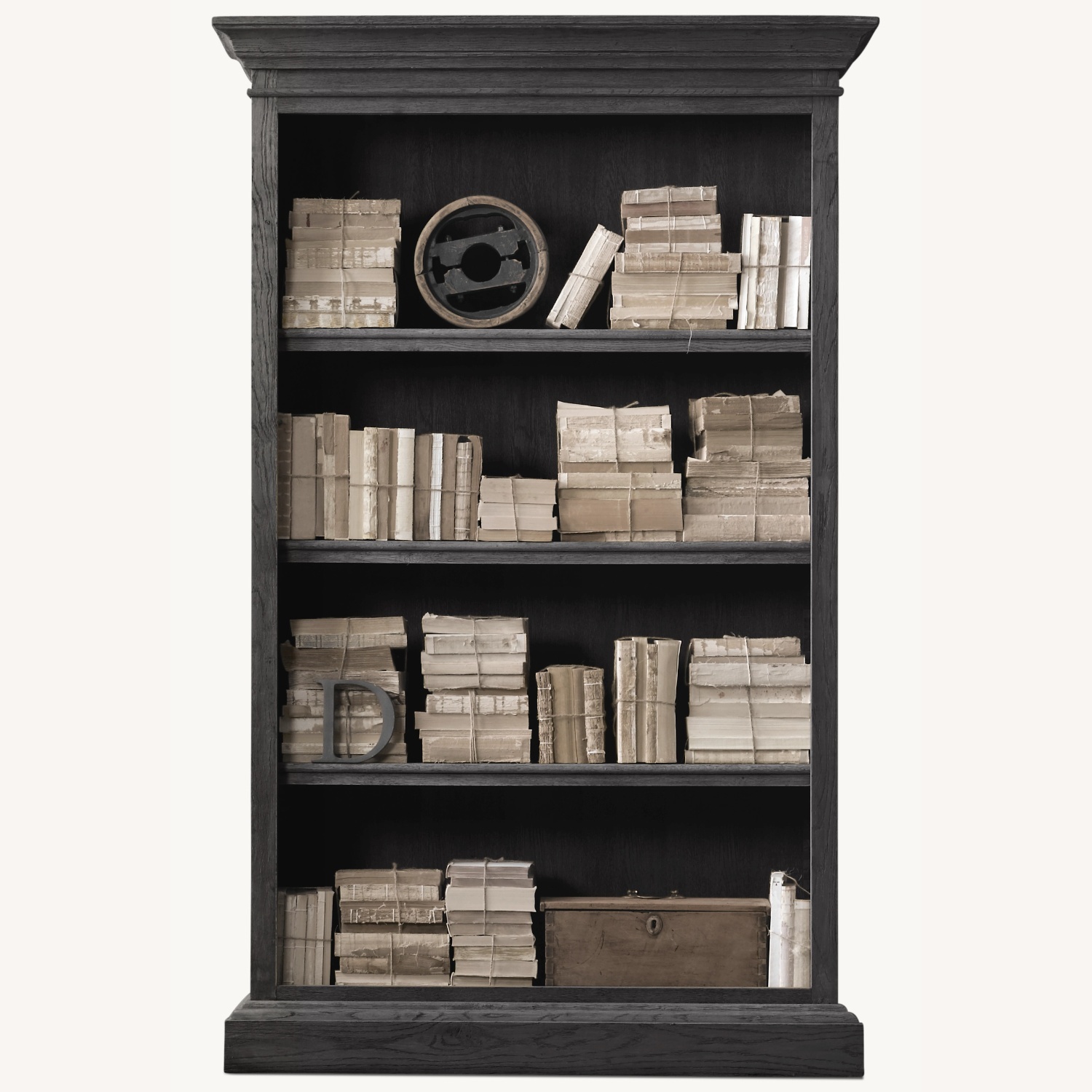 Restoration Hardware French Panel Single Shelving - image-0