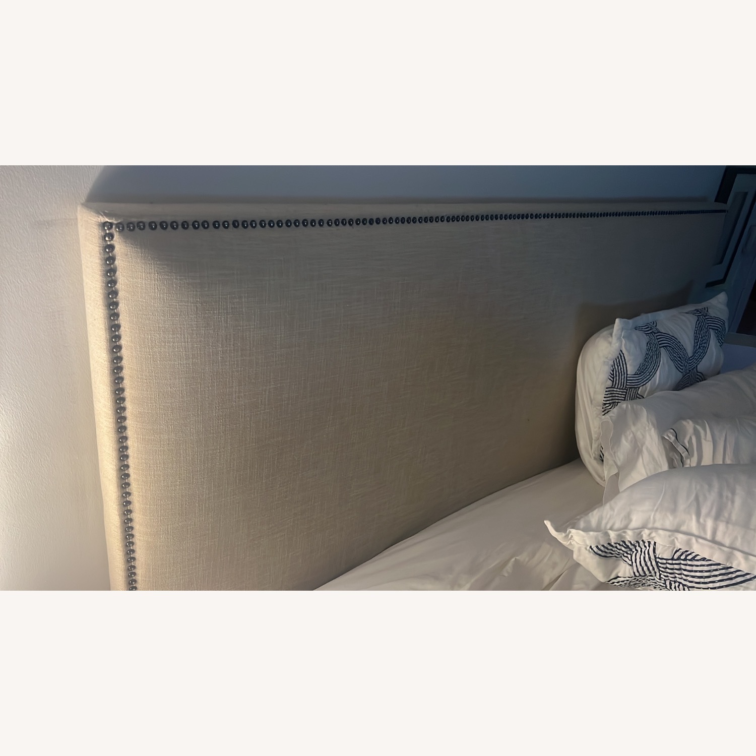 West Elm Upholstered Bed - image-2