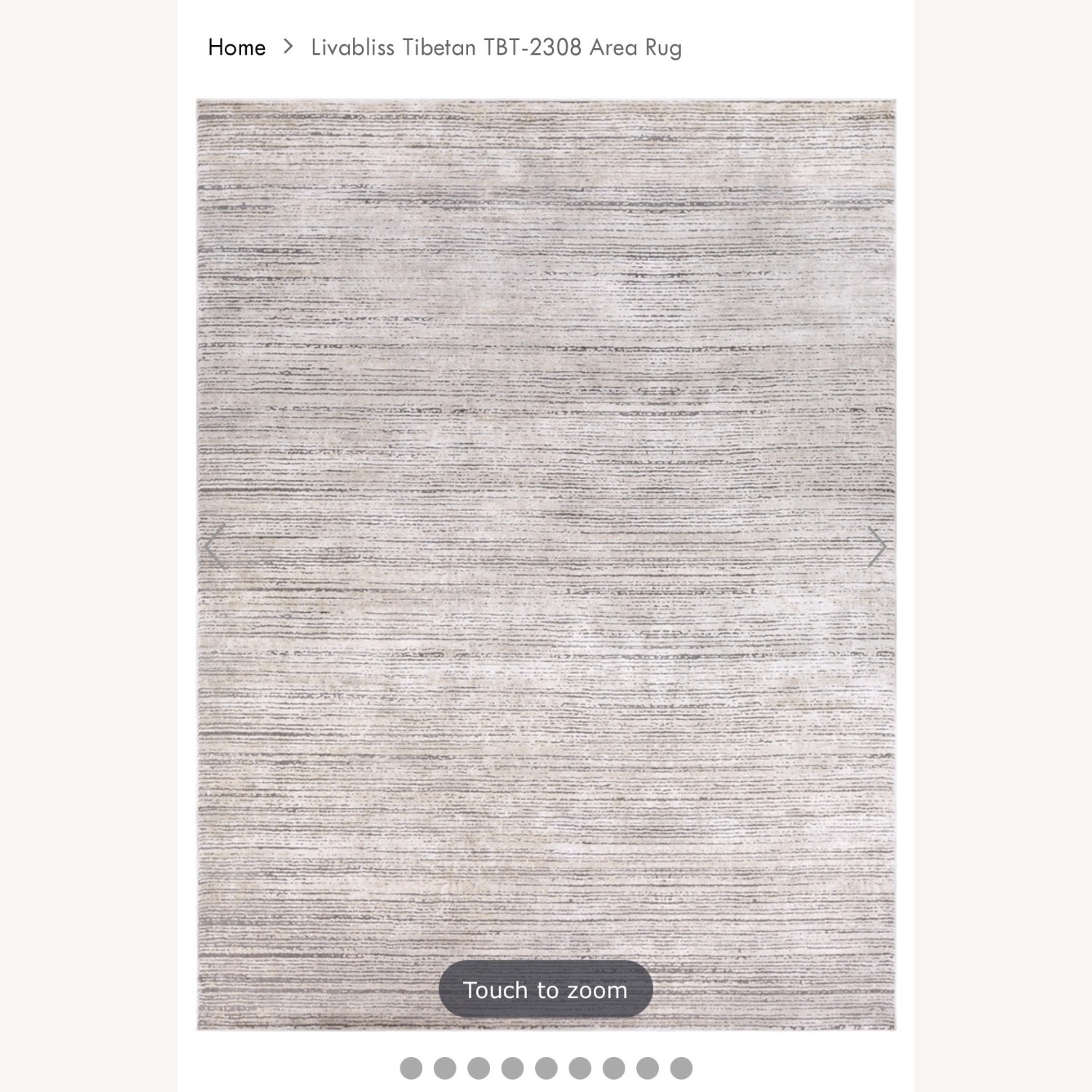 Livablissa Tibetan Rug (5'3" x 7'7") - image-3