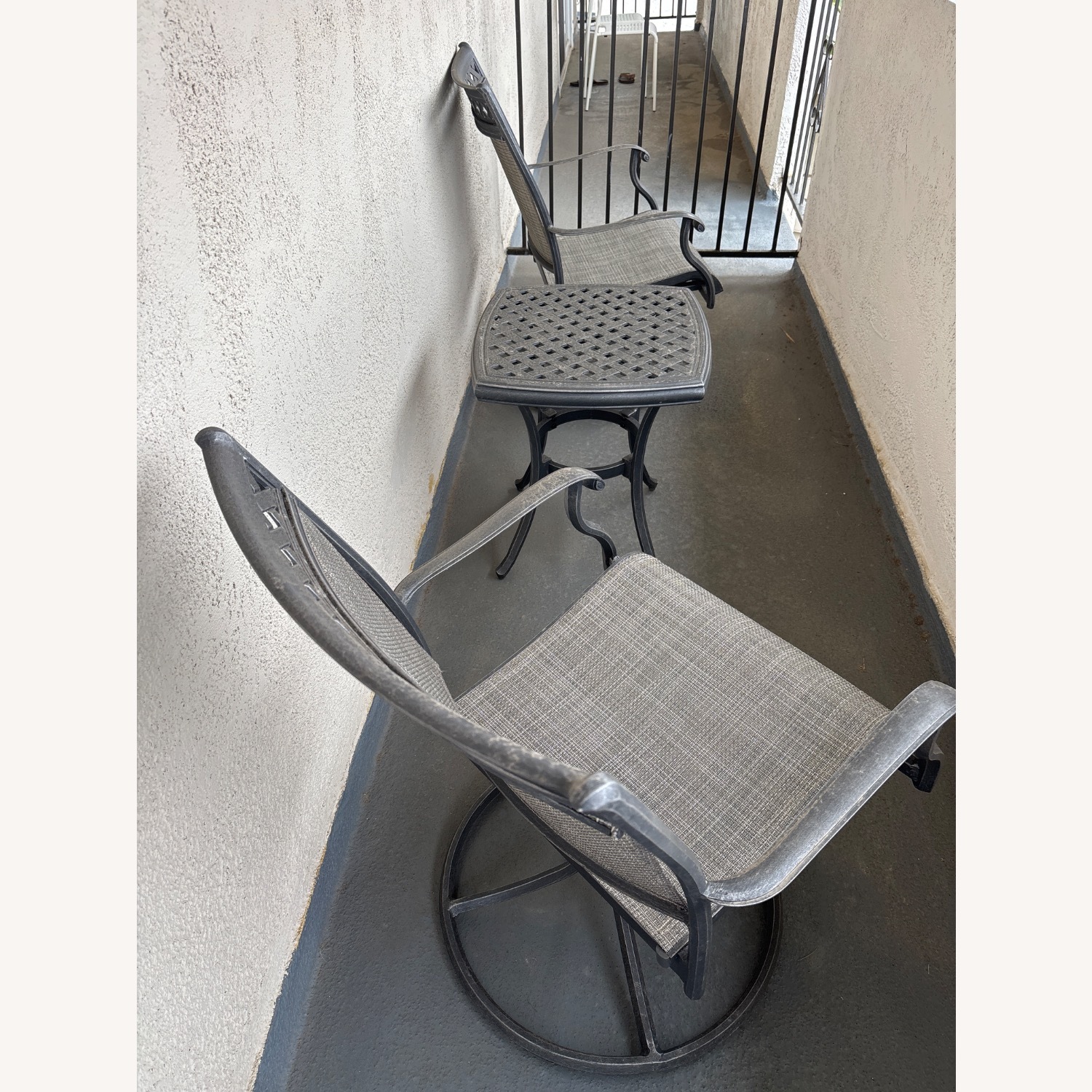 Patio Furniture Set, 2 Chairs and Table - image-1