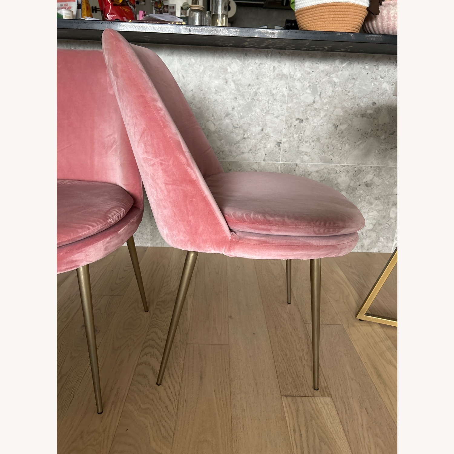 West Elm Finley Low Back Dining Chair set  - image-3