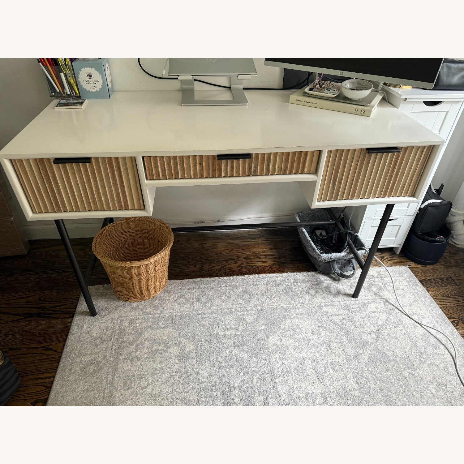 West Elm Quinn Desk 52" - image-3