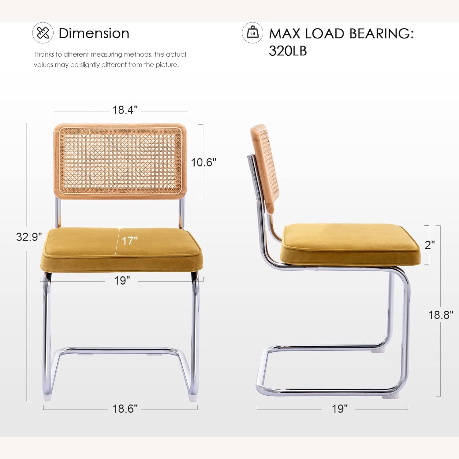 Upholstered H Dining Chairs - image-2