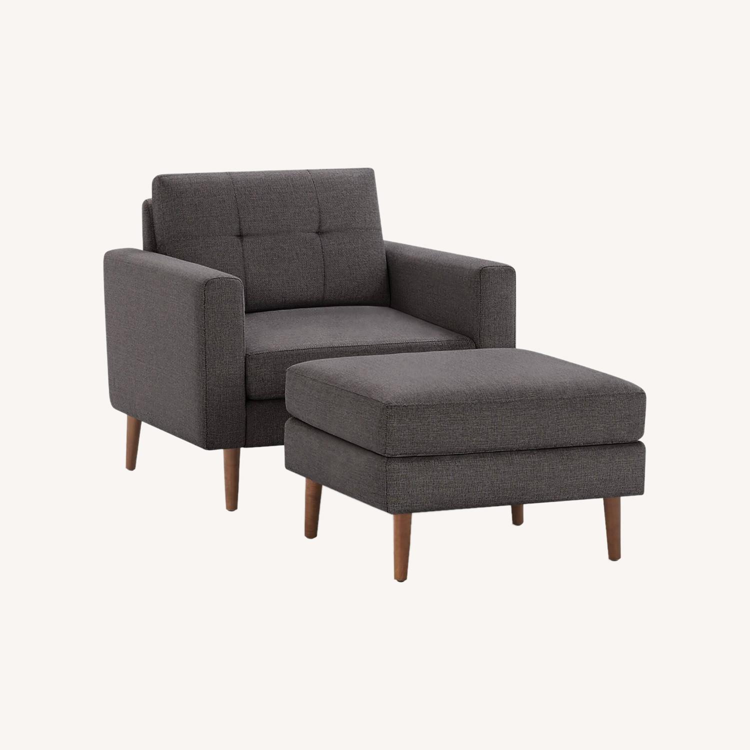 Burrow Nomad Armchair + Ottoman - image-0