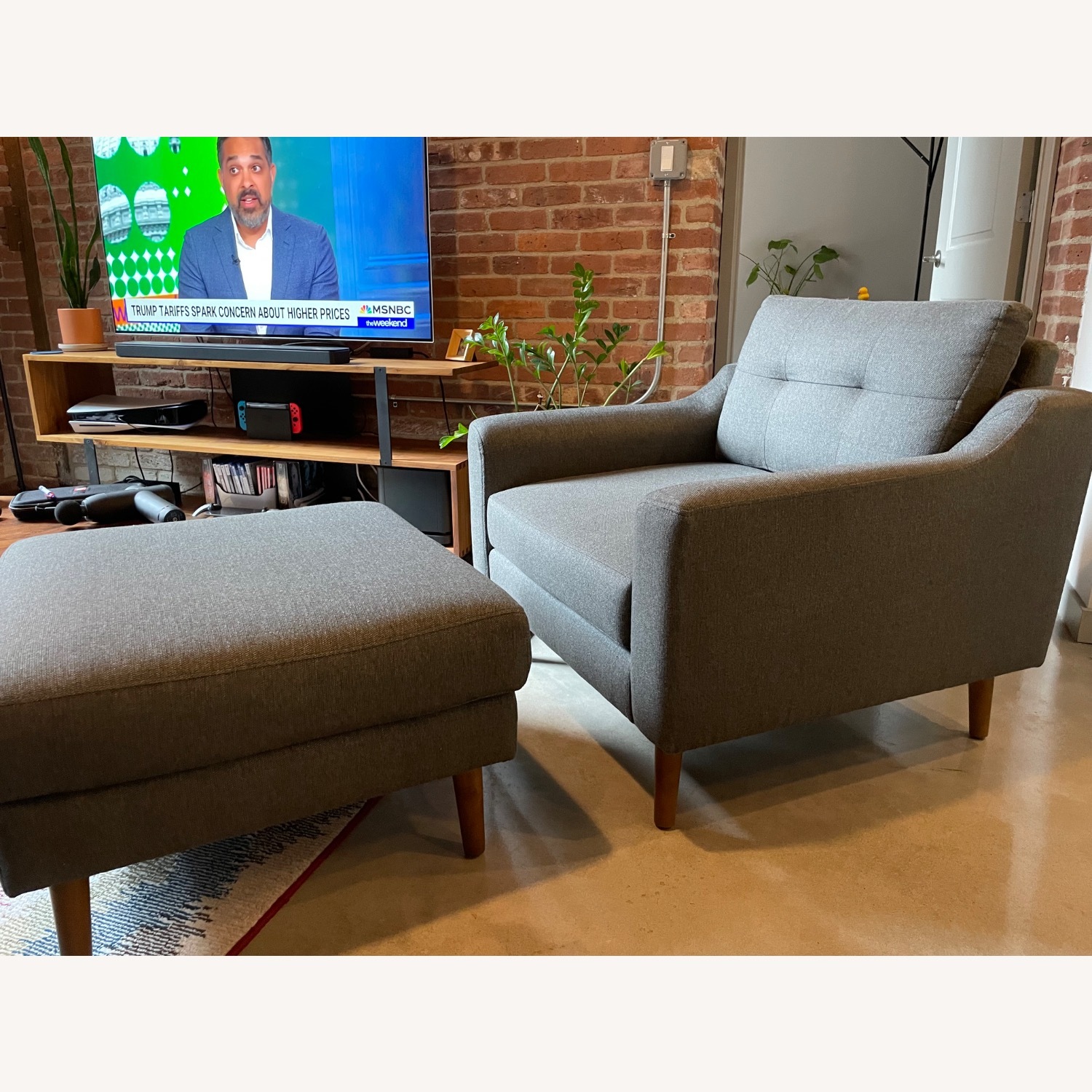 Burrow Nomad Armchair + Ottoman - image-2