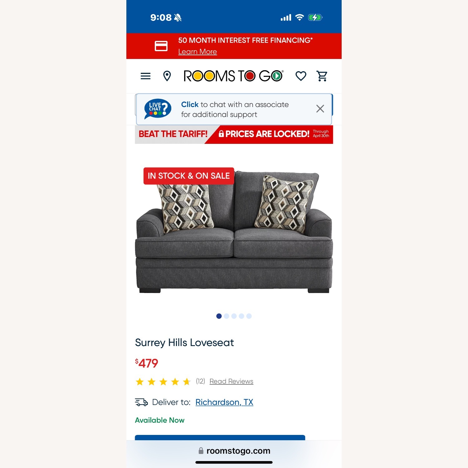 Surrey Hills Loveseat - image-3