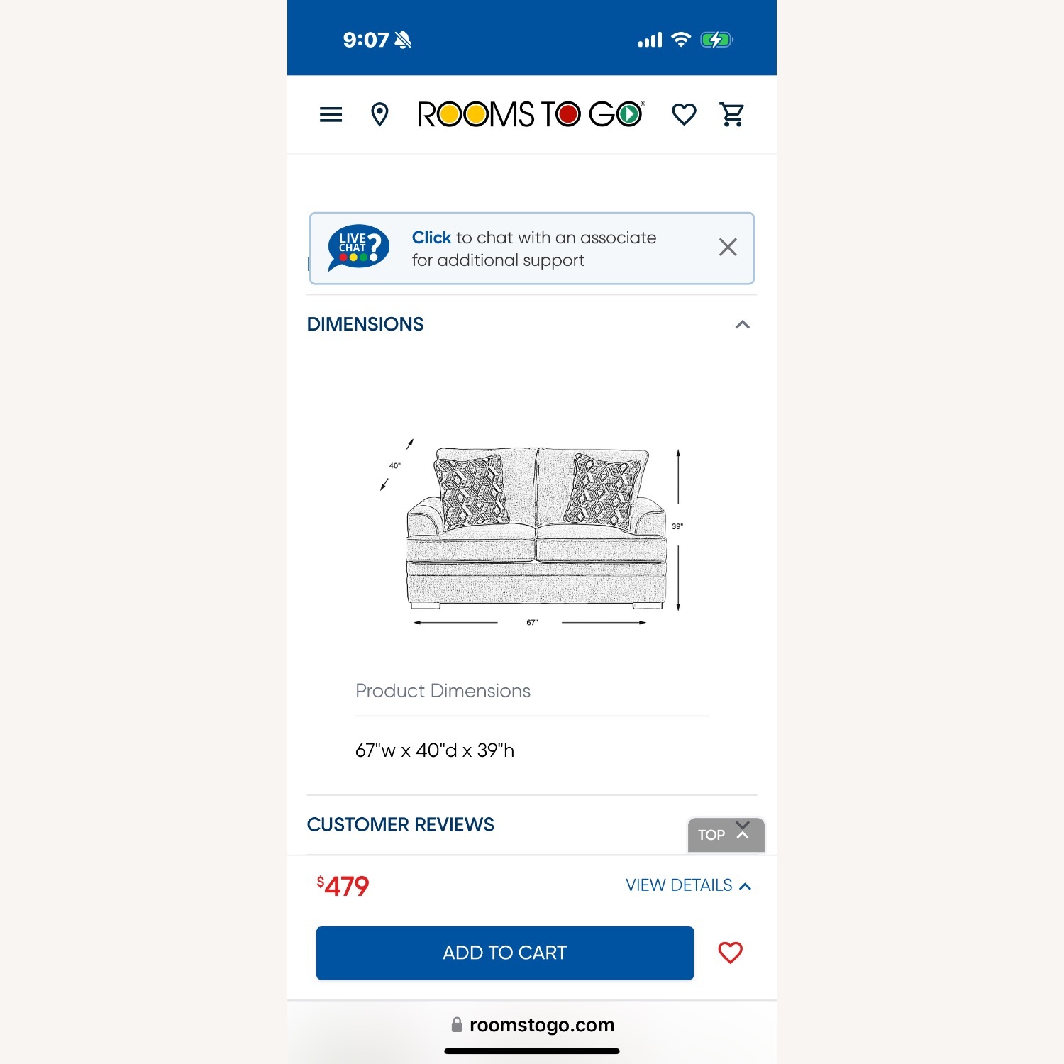Surrey Hills Loveseat - image-2