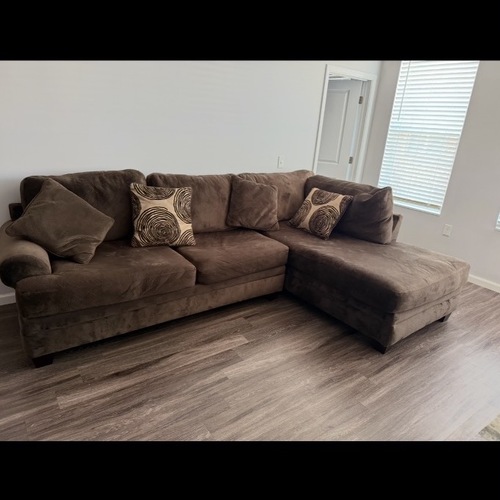 Used 2 piece Sectional with Chaise for sale on AptDeco