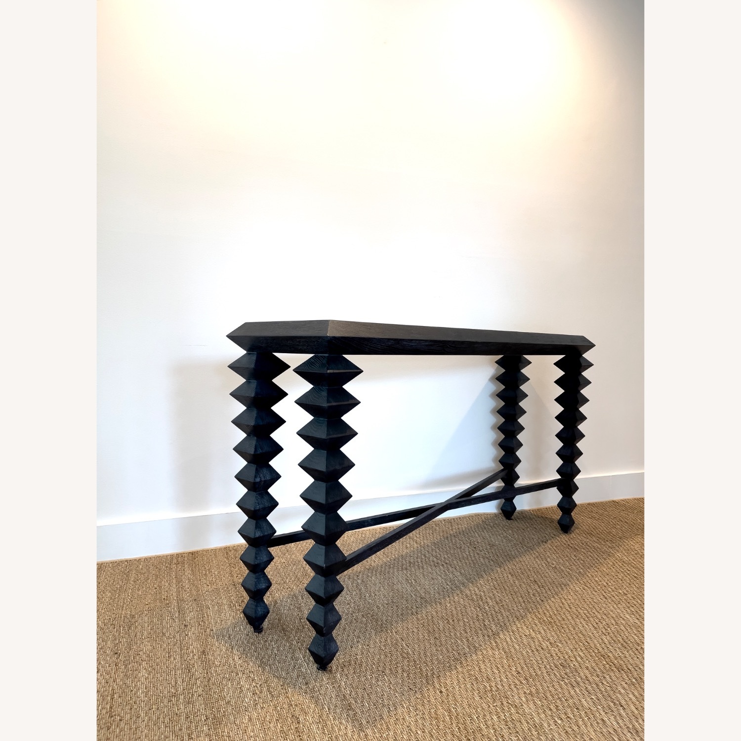 Saranya Black Pepper Console Table - image-2