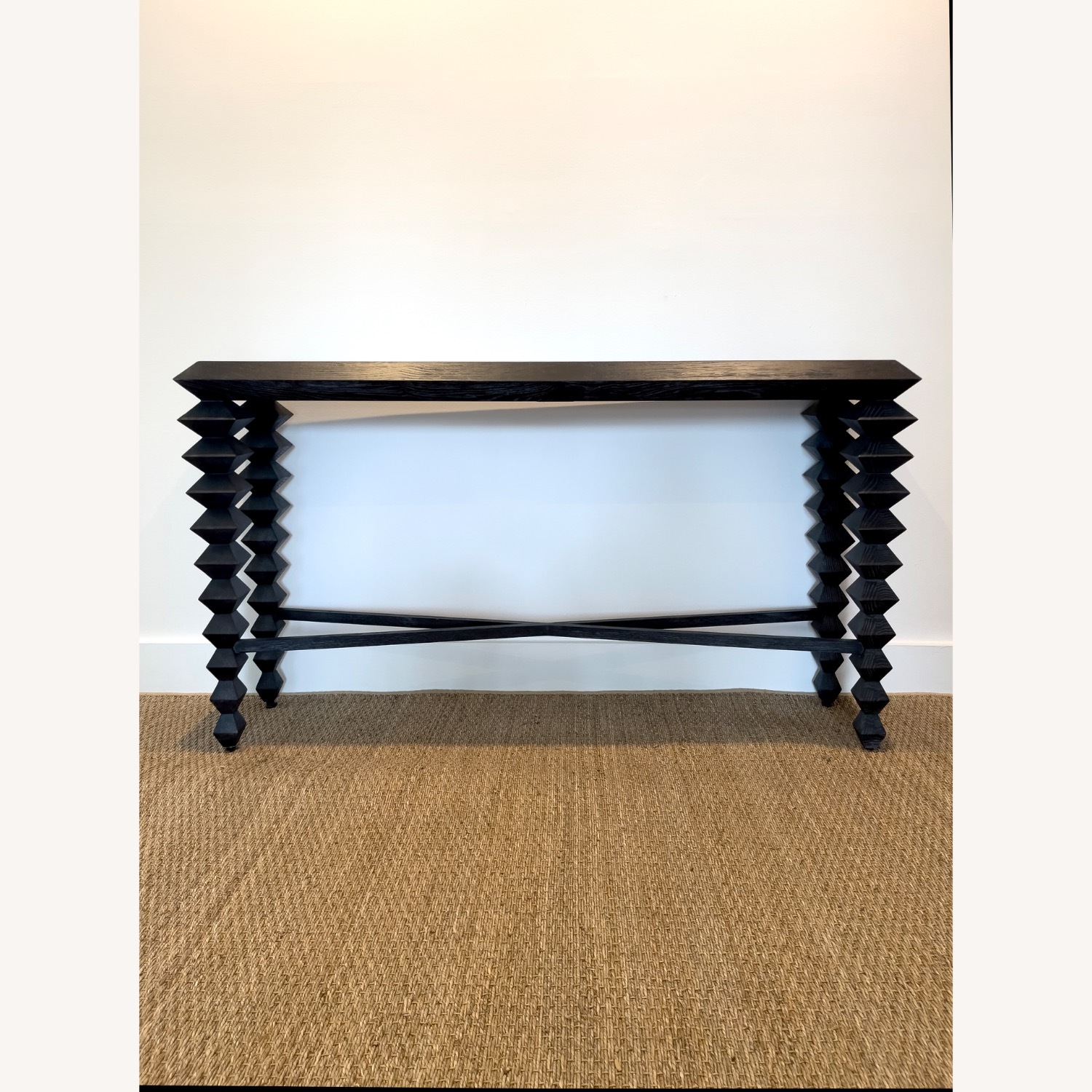 Saranya Black Pepper Console Table - image-1
