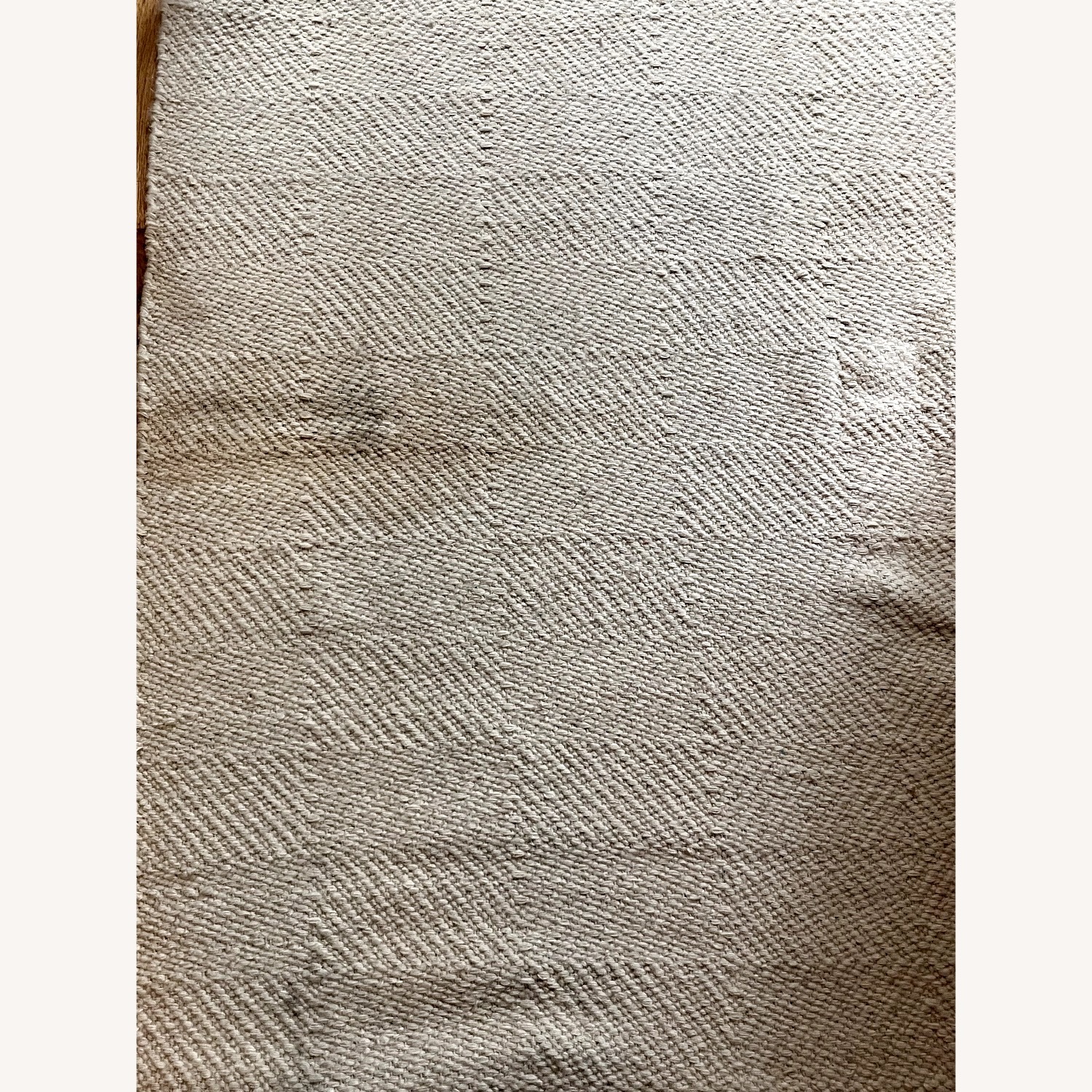 Cream Jute Area Rug - image-4