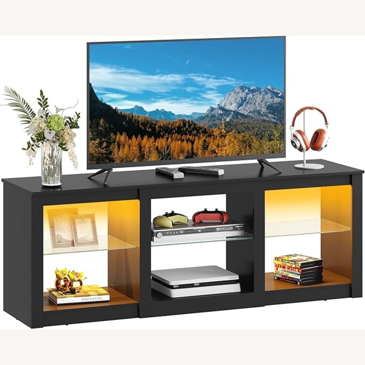 WLIVE  TV Stand W LED Lights - image-4