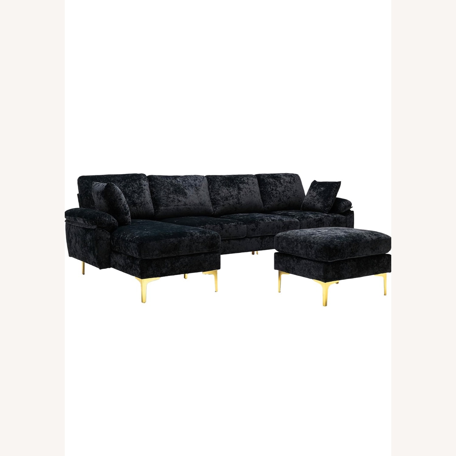 Wayfair Black Sectional - image-1