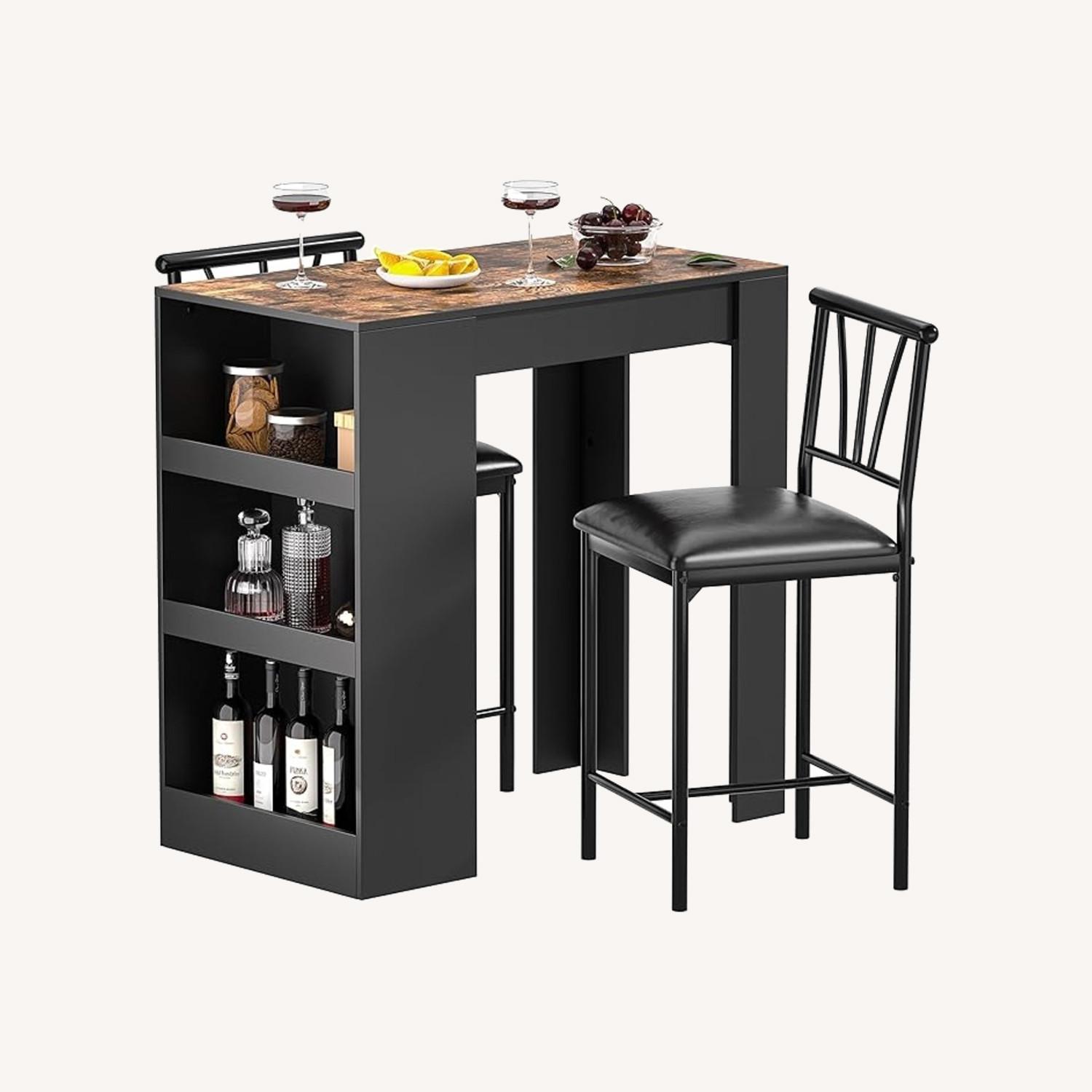 Table W Bar and 2 Chairs - image-0