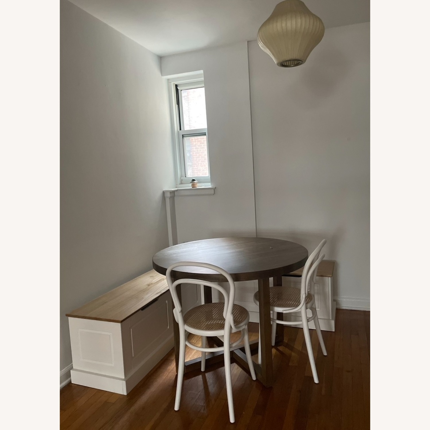 Natural Wood and White Breakfast Nook - image-2