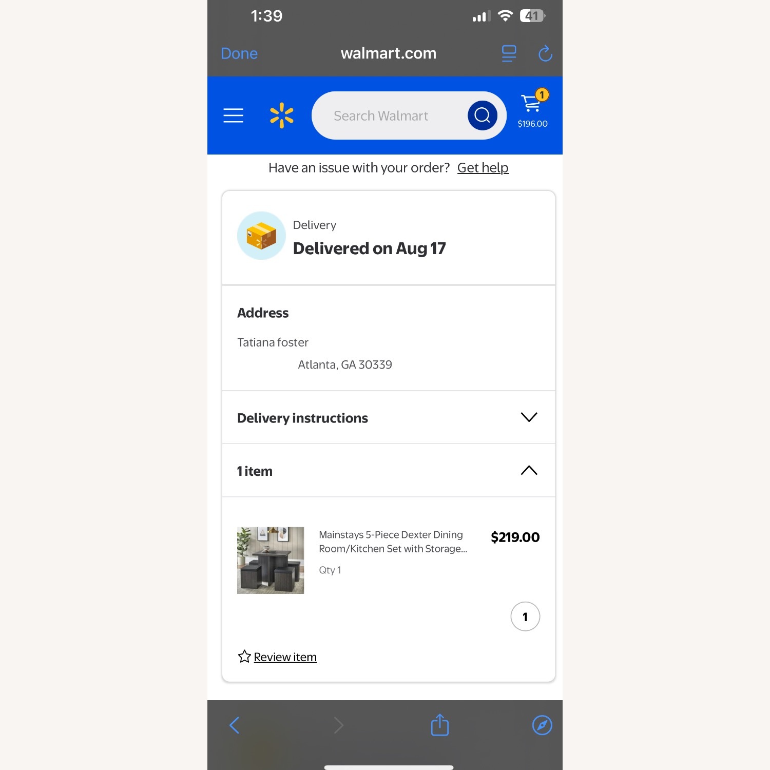 Dexter 5 Piece Dining Set - image-6