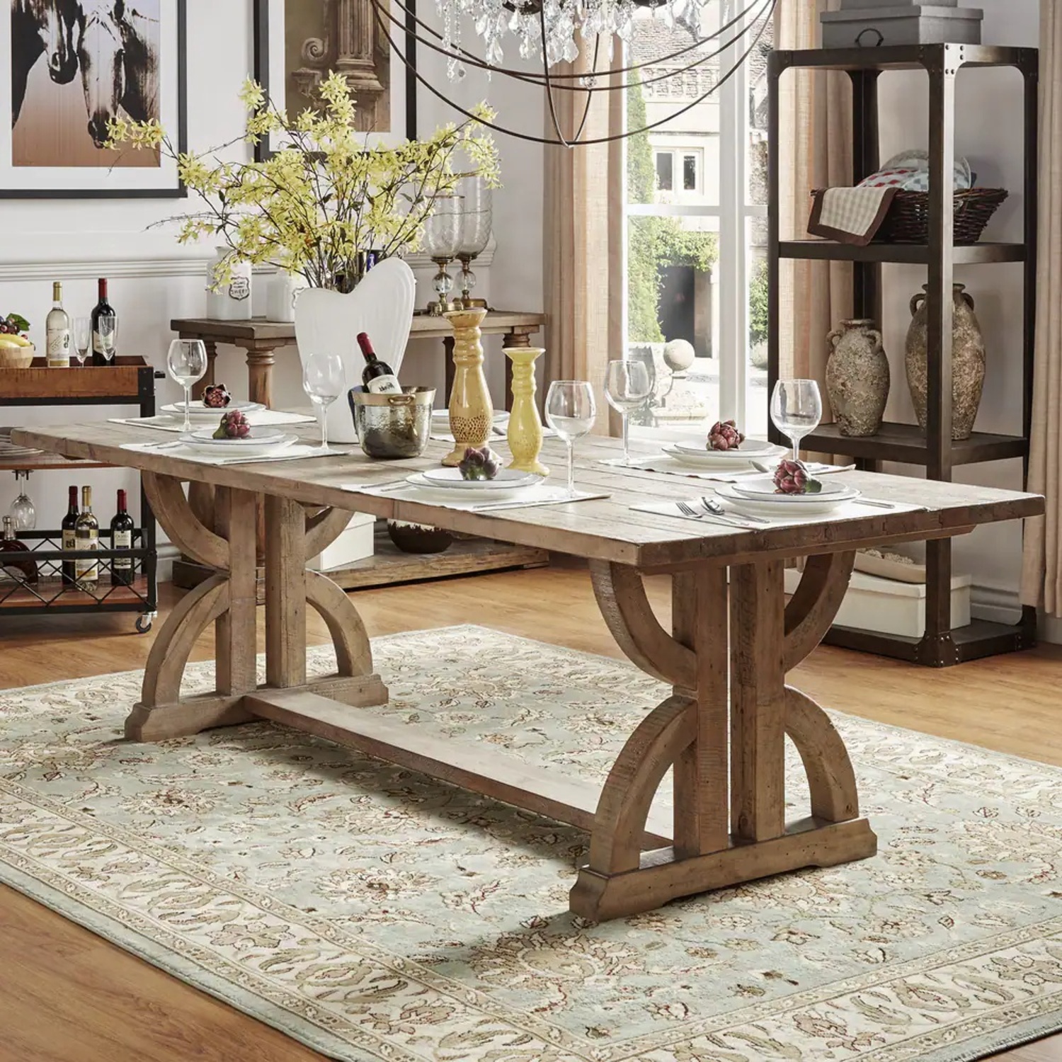 6-Piece Farmhouse Dining Set - image-7