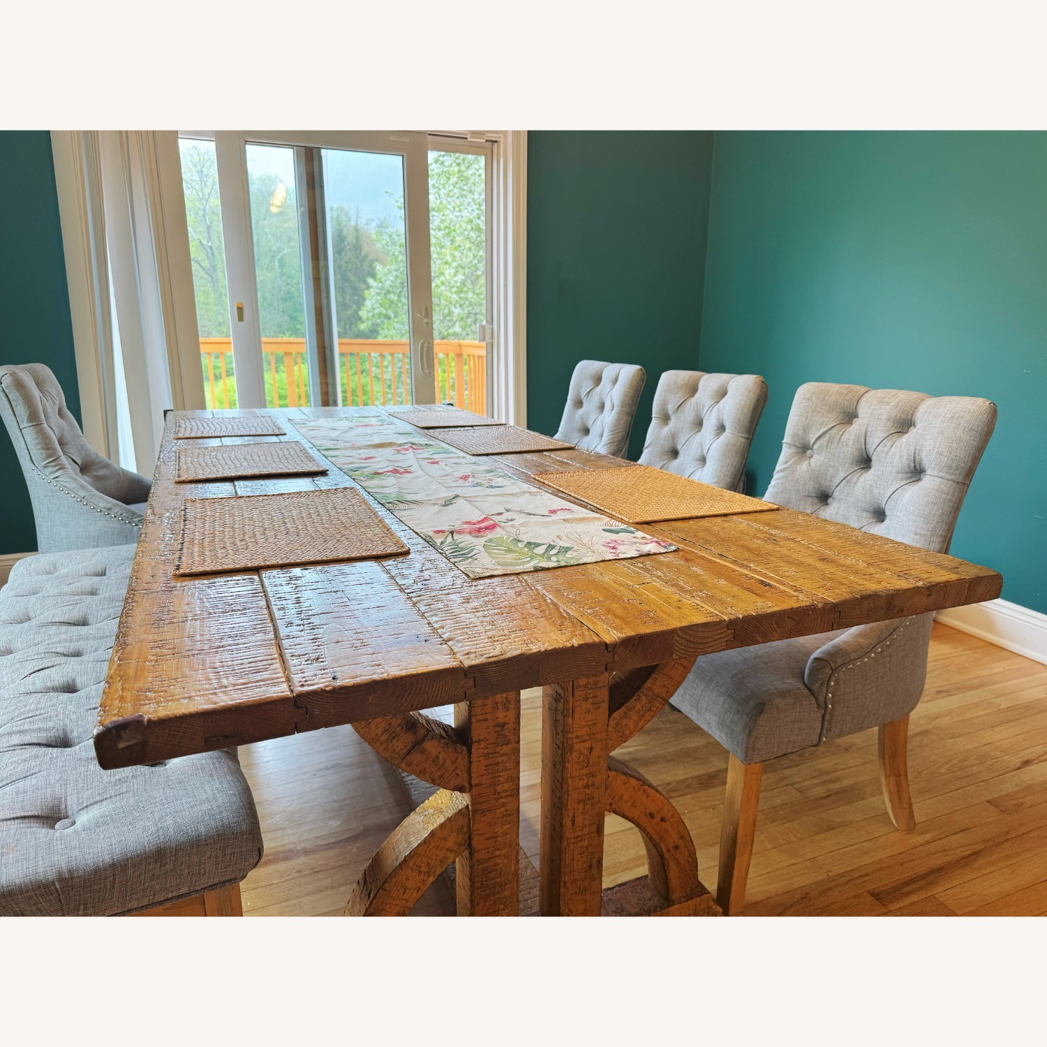 6-Piece Farmhouse Dining Set - image-2