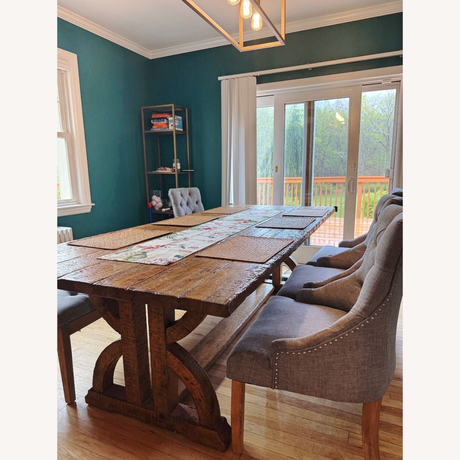 6-Piece Farmhouse Dining Set - image-4