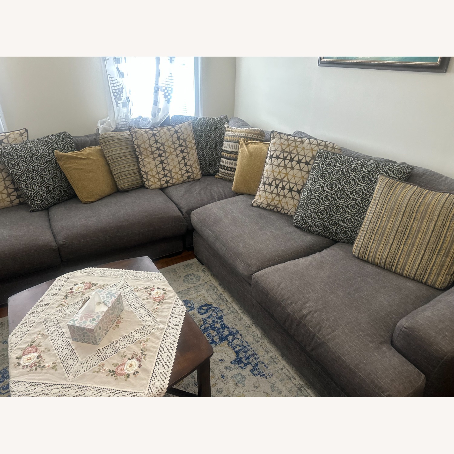 Raymour & Flanigan Bayside-3-pc Sectional Sofa - image-2