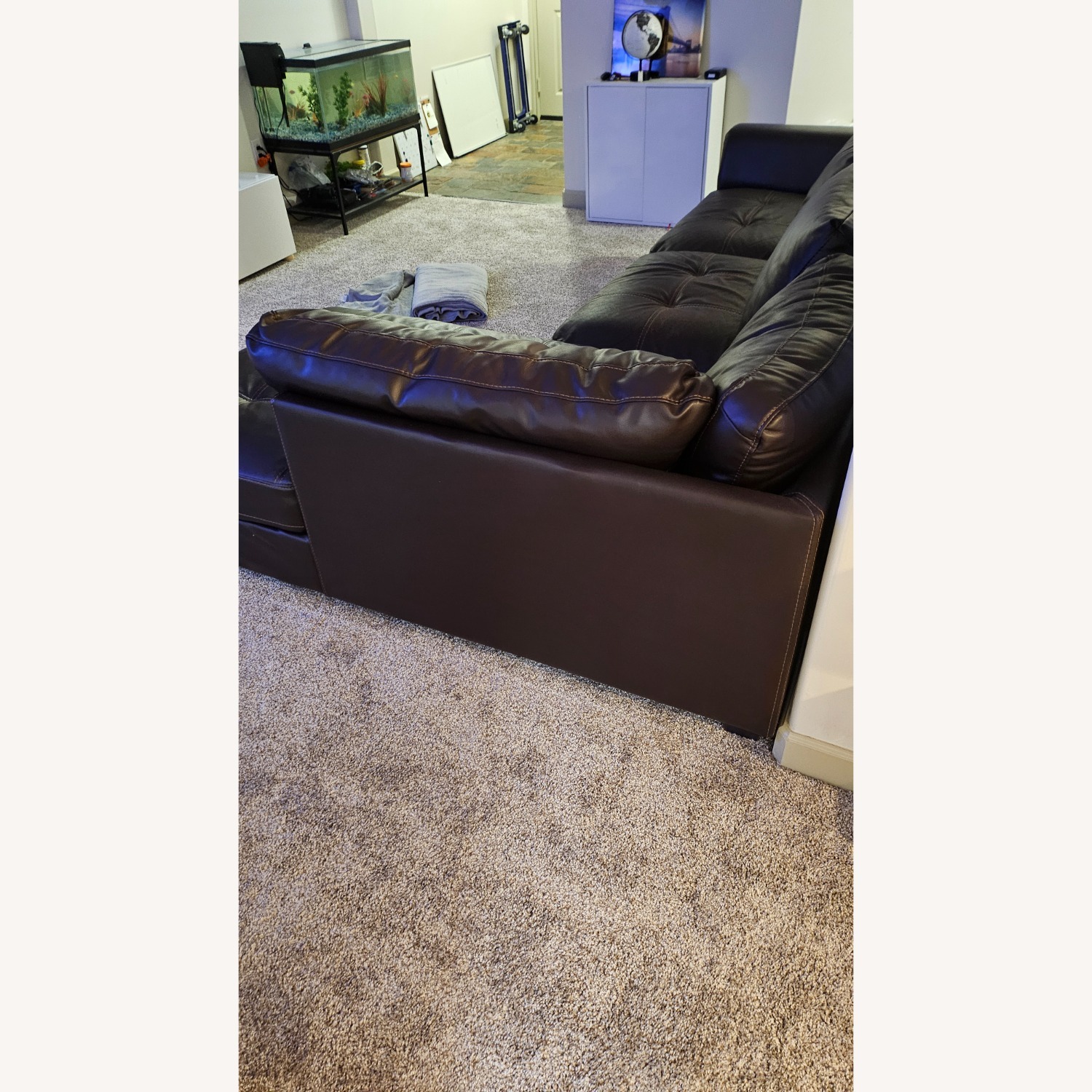 Leather Sectional - image-3